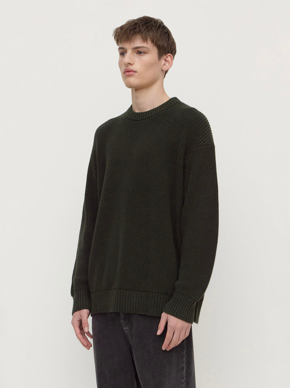 Assembly Label - Carson Cotton Rib Knit - Valley