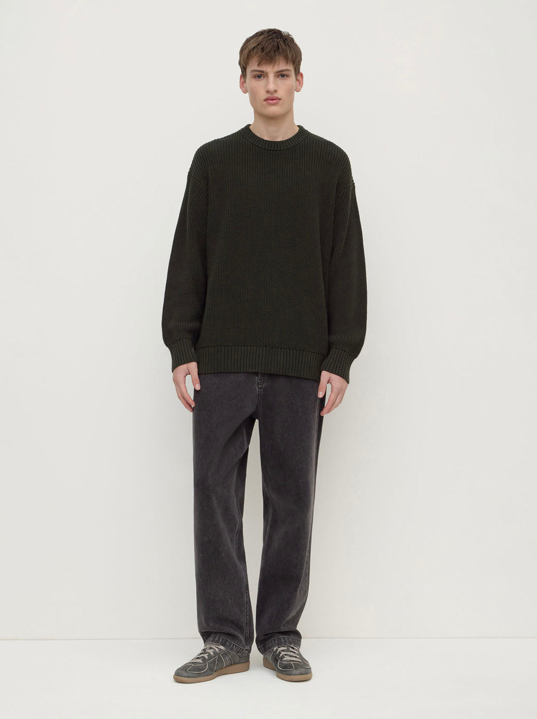 Assembly Label - Carson Cotton Rib Knit - Valley
