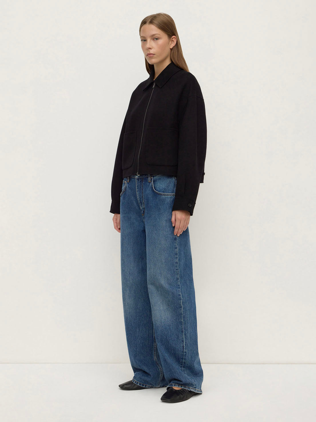 Assembly Label - Dallas Wool Jacket - Black