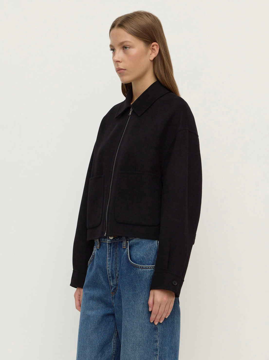 Assembly Label - Dallas Wool Jacket - Black