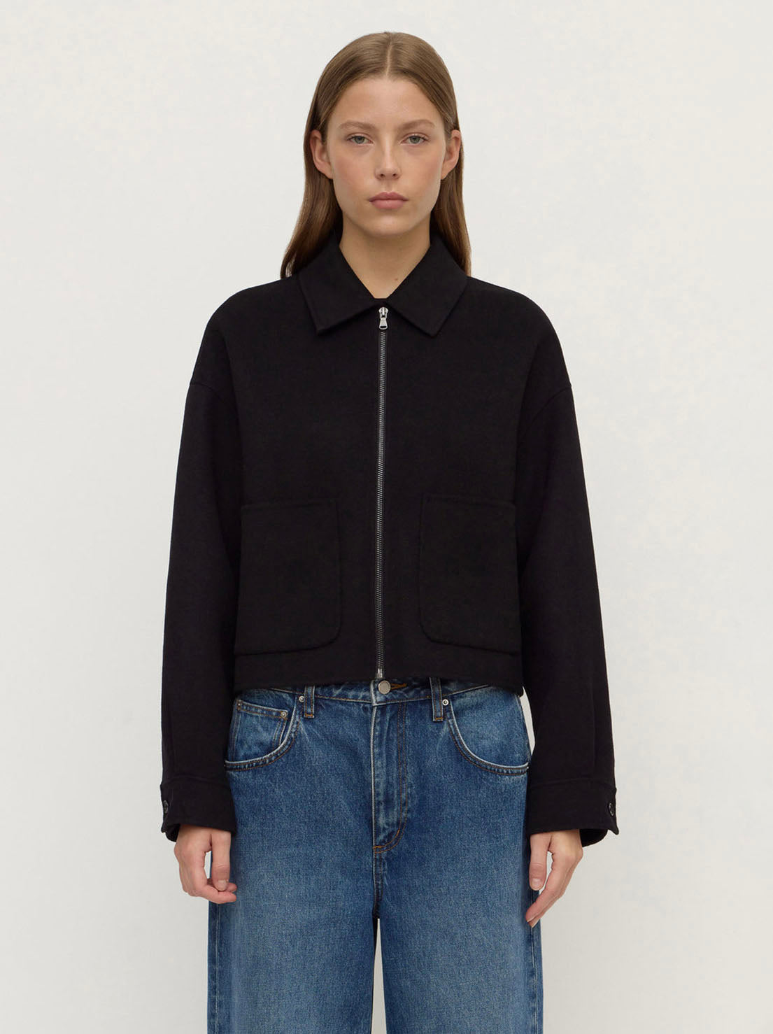 Assembly Label - Dallas Wool Jacket - Black
