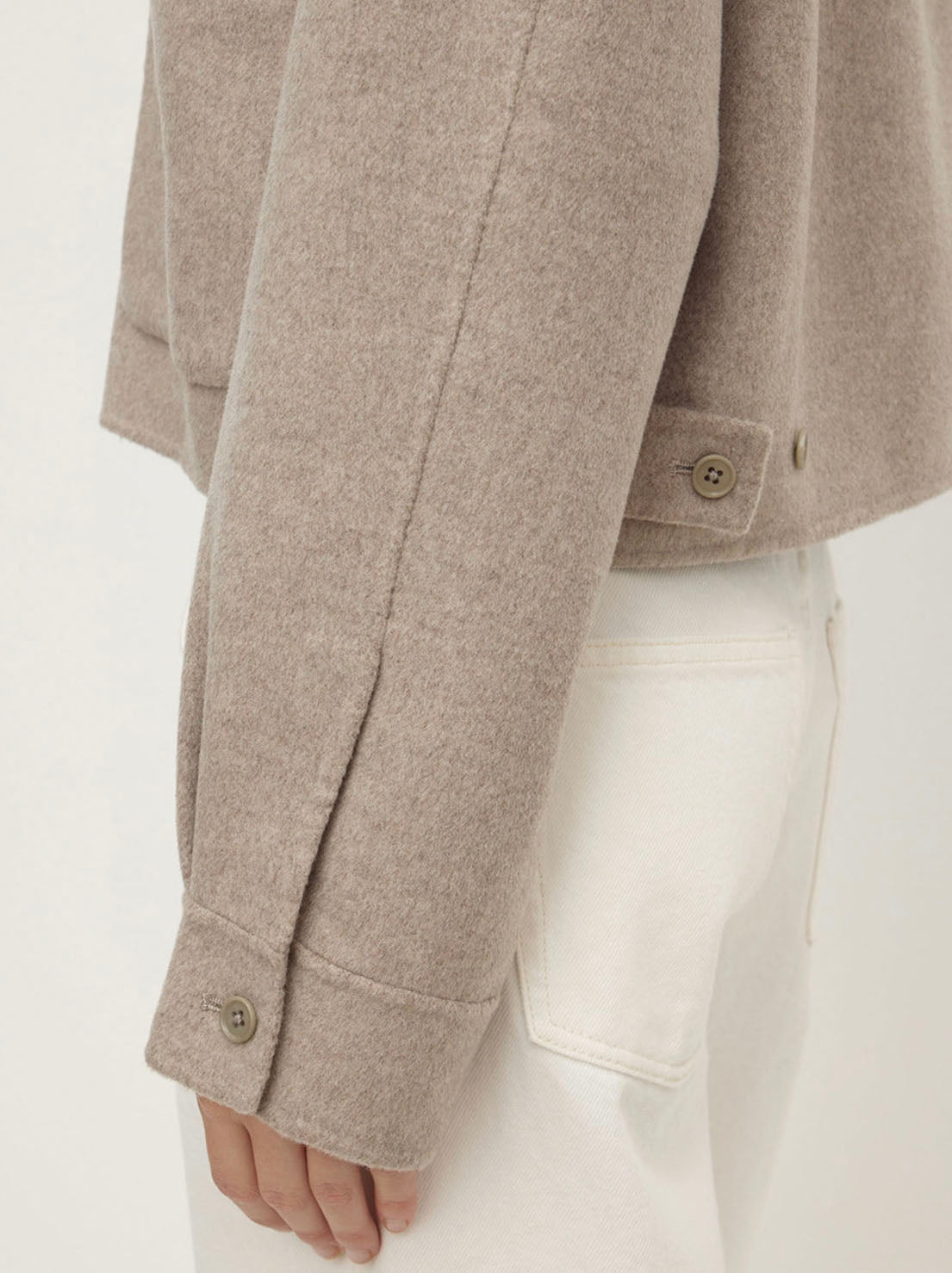 Assembly Label - Dallas Wool Jacket - Pebble
