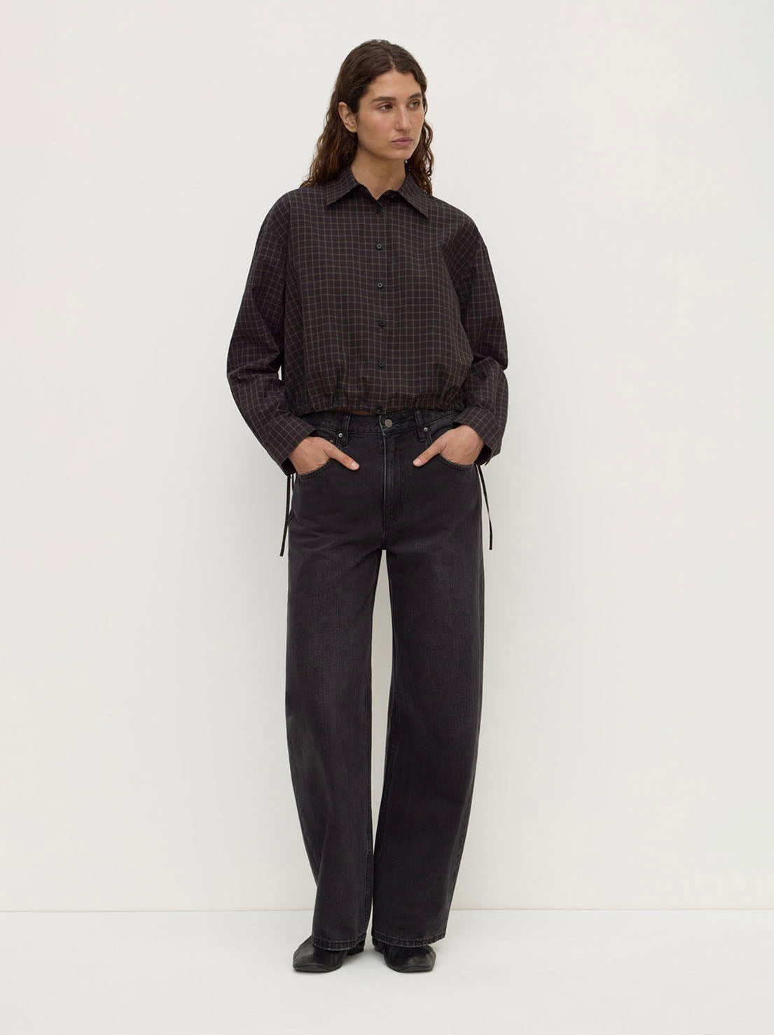 Assembly Label - Eddie Check Shirt - Brown / Black