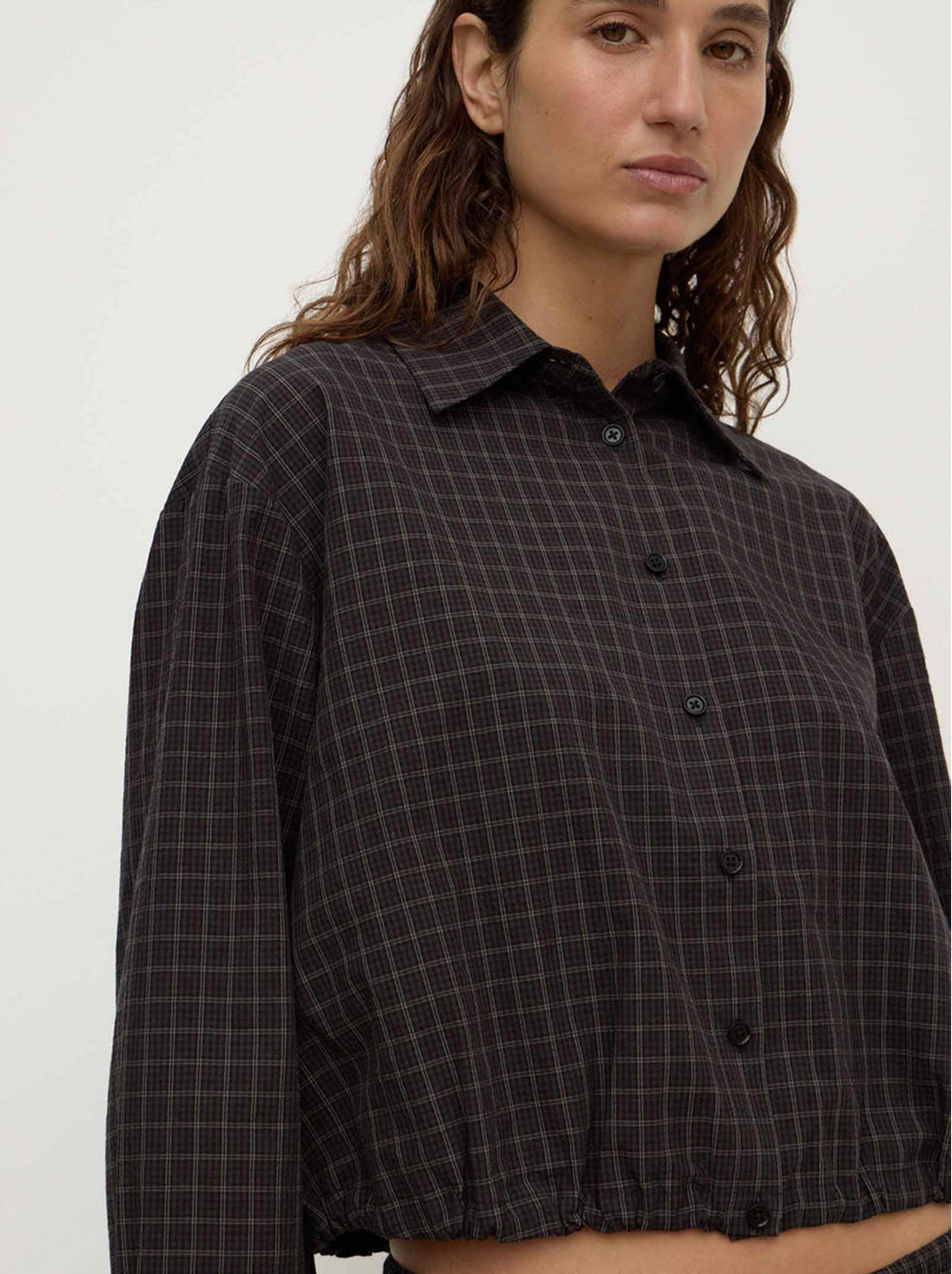 Assembly Label - Eddie Check Shirt - Brown / Black