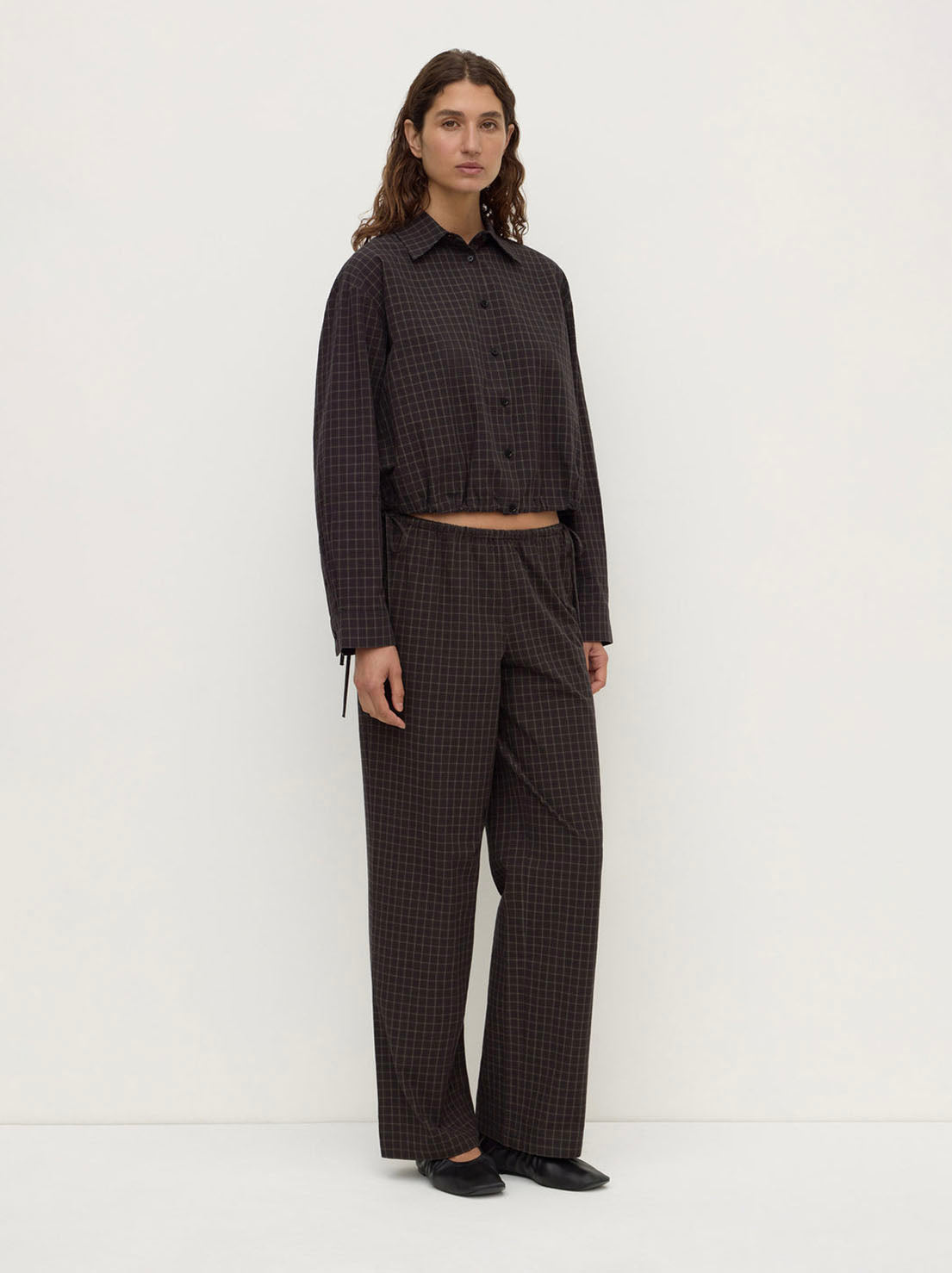 Assembly Label - Eddie Check Shirt - Brown / Black