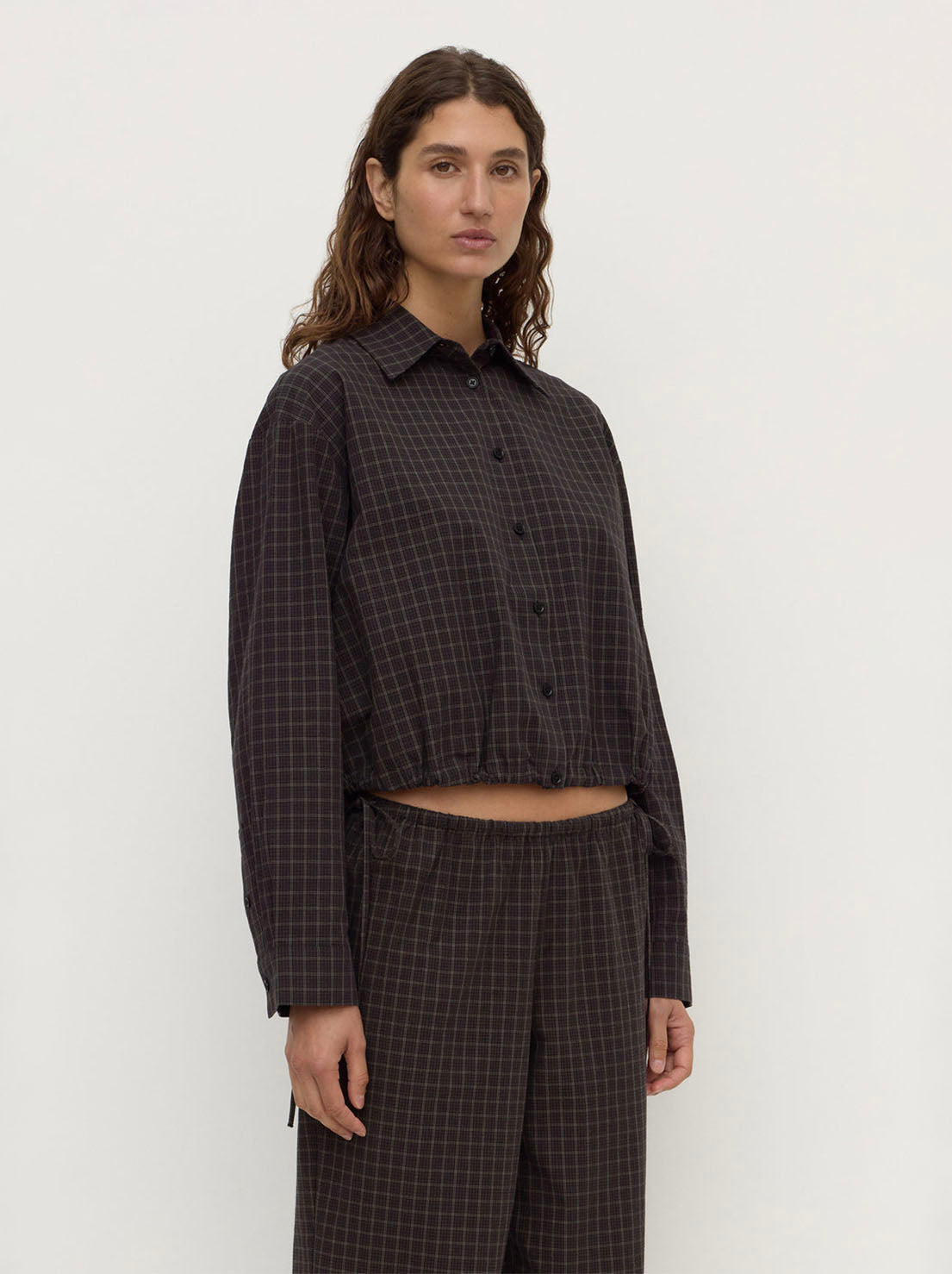 Assembly Label - Eddie Check Shirt - Brown / Black