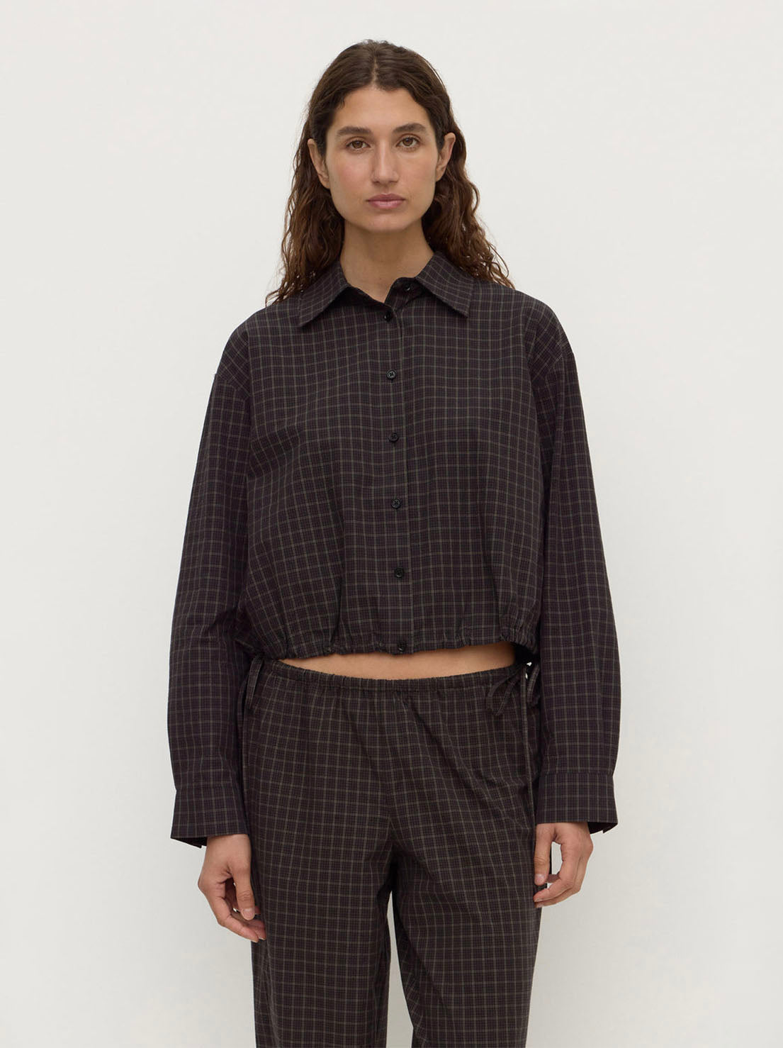 Assembly Label - Eddie Check Shirt - Brown / Black