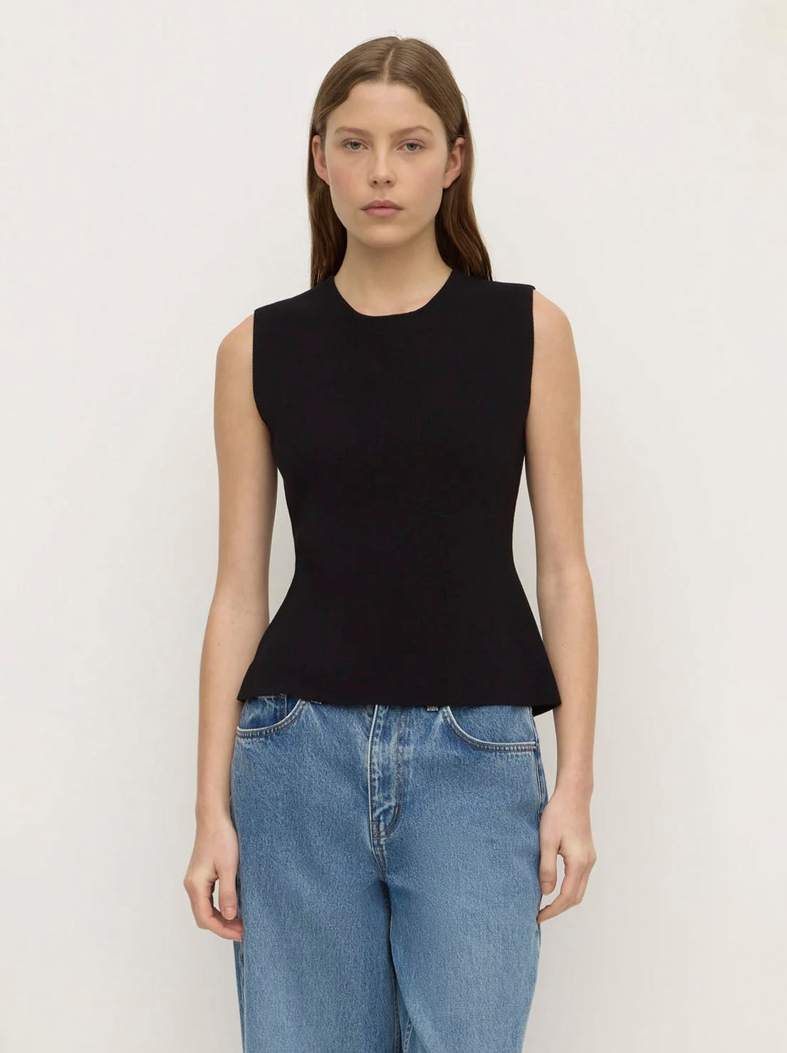 Assembly Label - Evelyn Milano Knit Top - Black