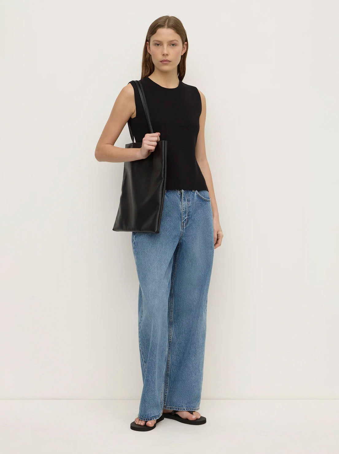 Assembly Label - Evelyn Milano Knit Top - Black