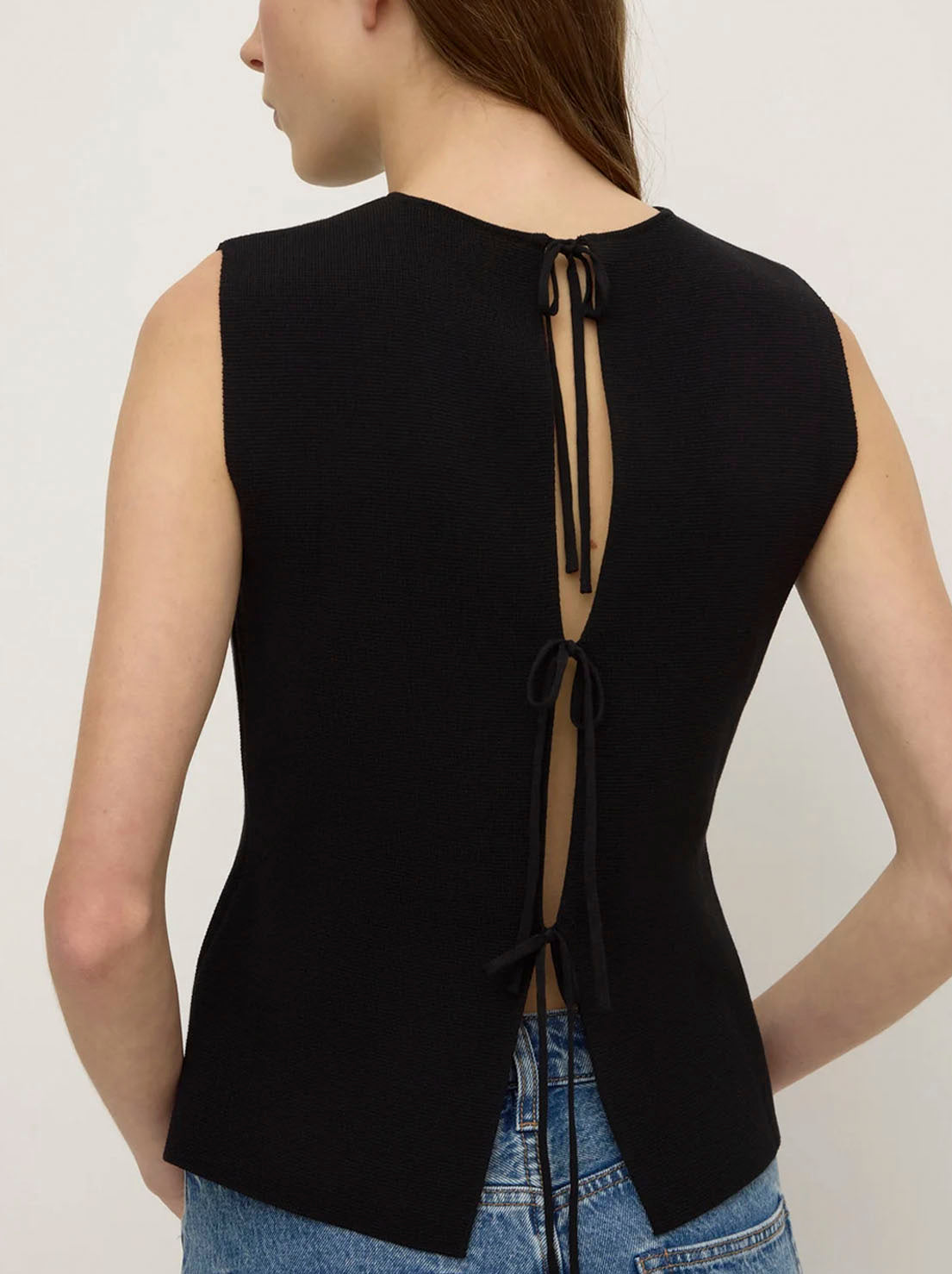 Assembly Label - Evelyn Milano Knit Top - Black