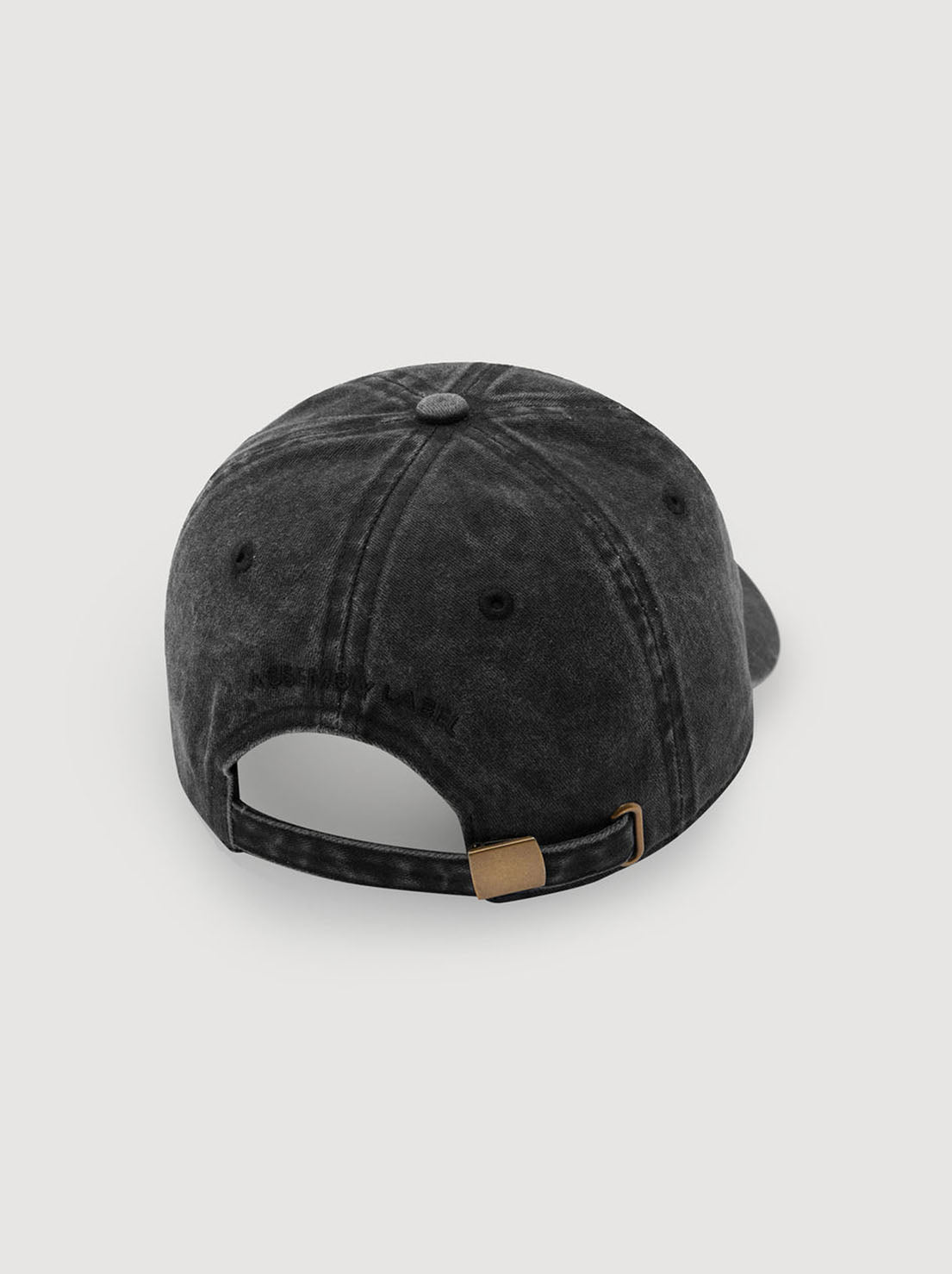 Assembly Label - Everyday Cap - Washed Black