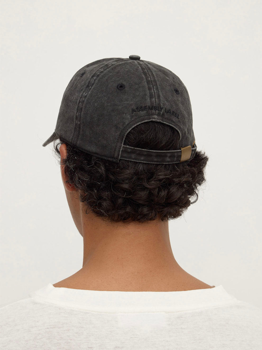 Assembly Label - Everyday Cap - Washed Black