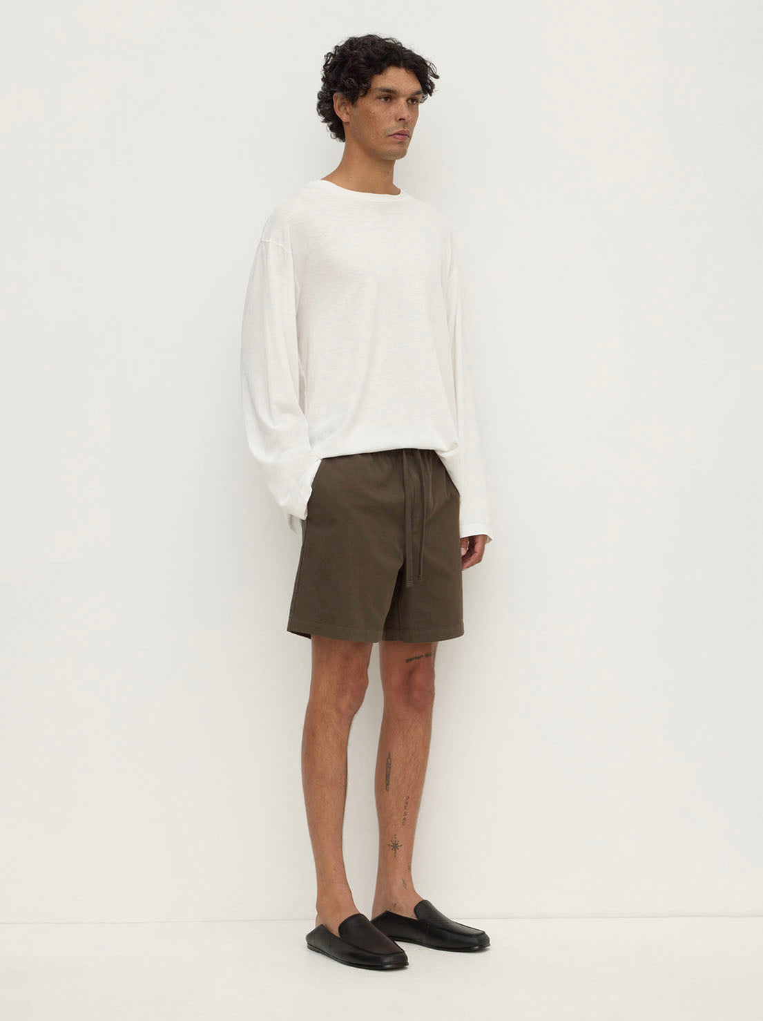Assembly Label - Everyday Twill Short - Dark Military