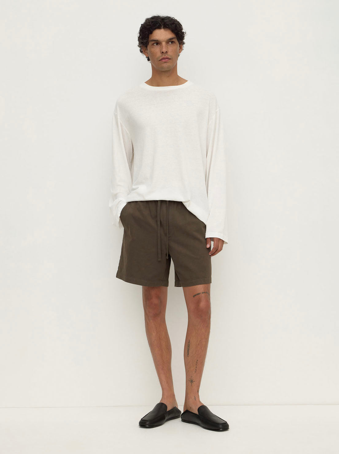 Assembly Label - Everyday Twill Short - Dark Military
