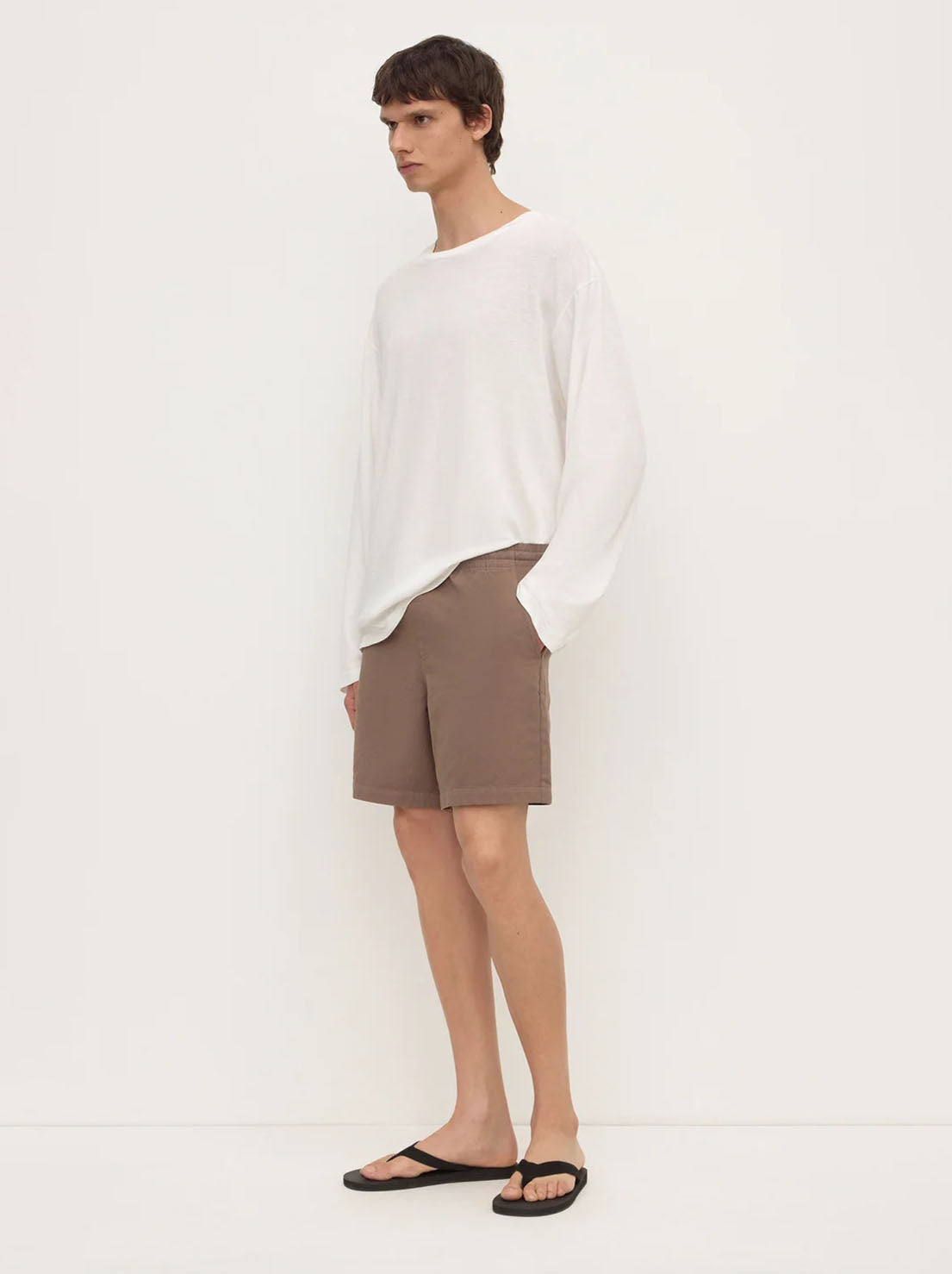 Assembly Label - Everyday Twill Short - Dark Sand