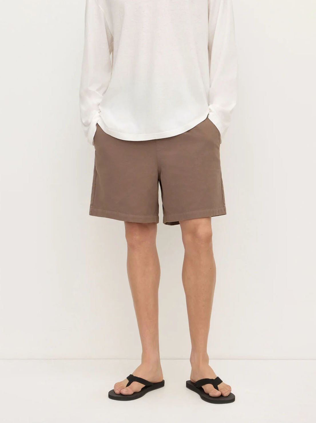 Assembly Label - Everyday Twill Short - Dark Sand
