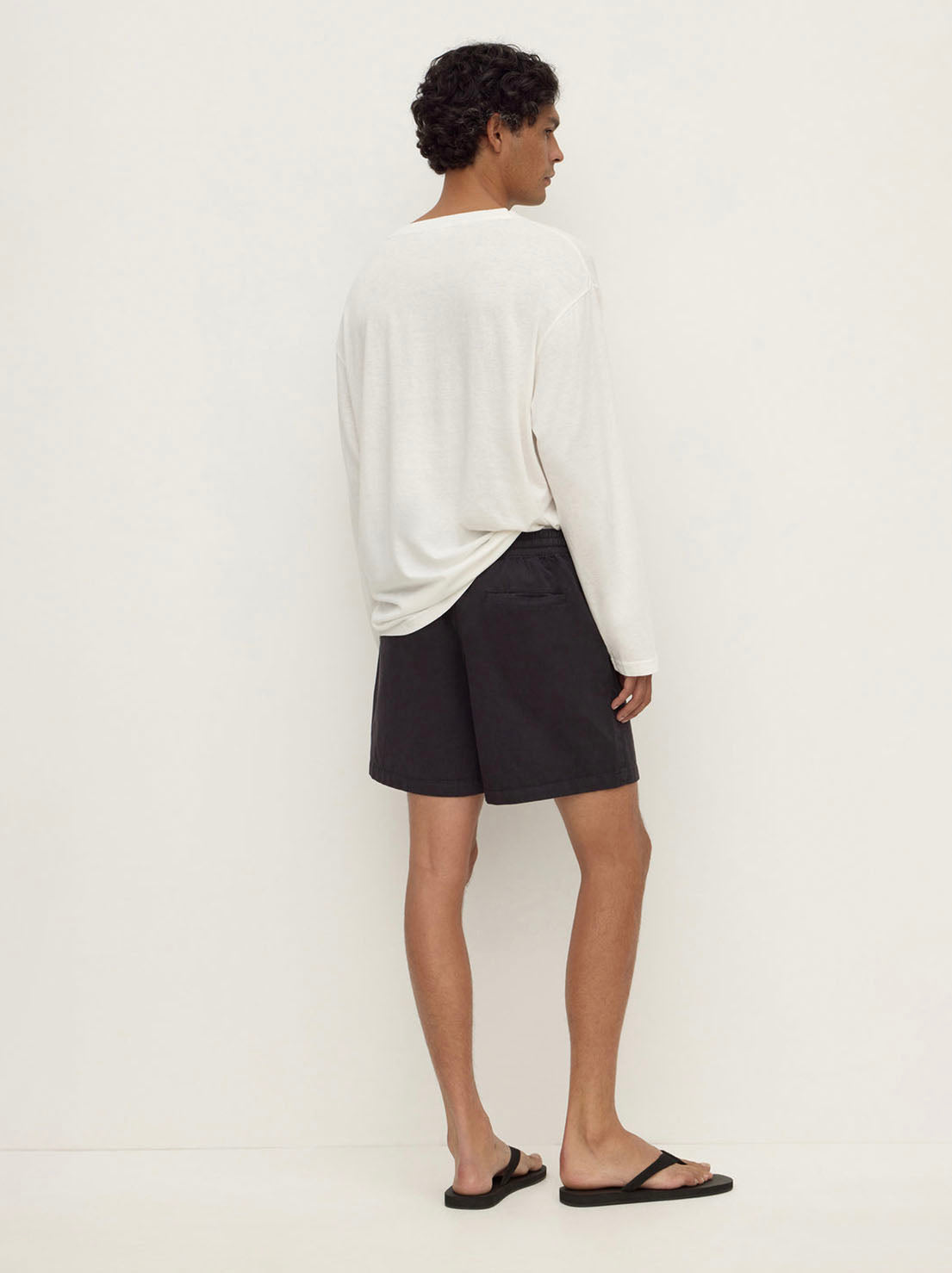 Assembly Label - Everyday Twill Short - Washed Black
