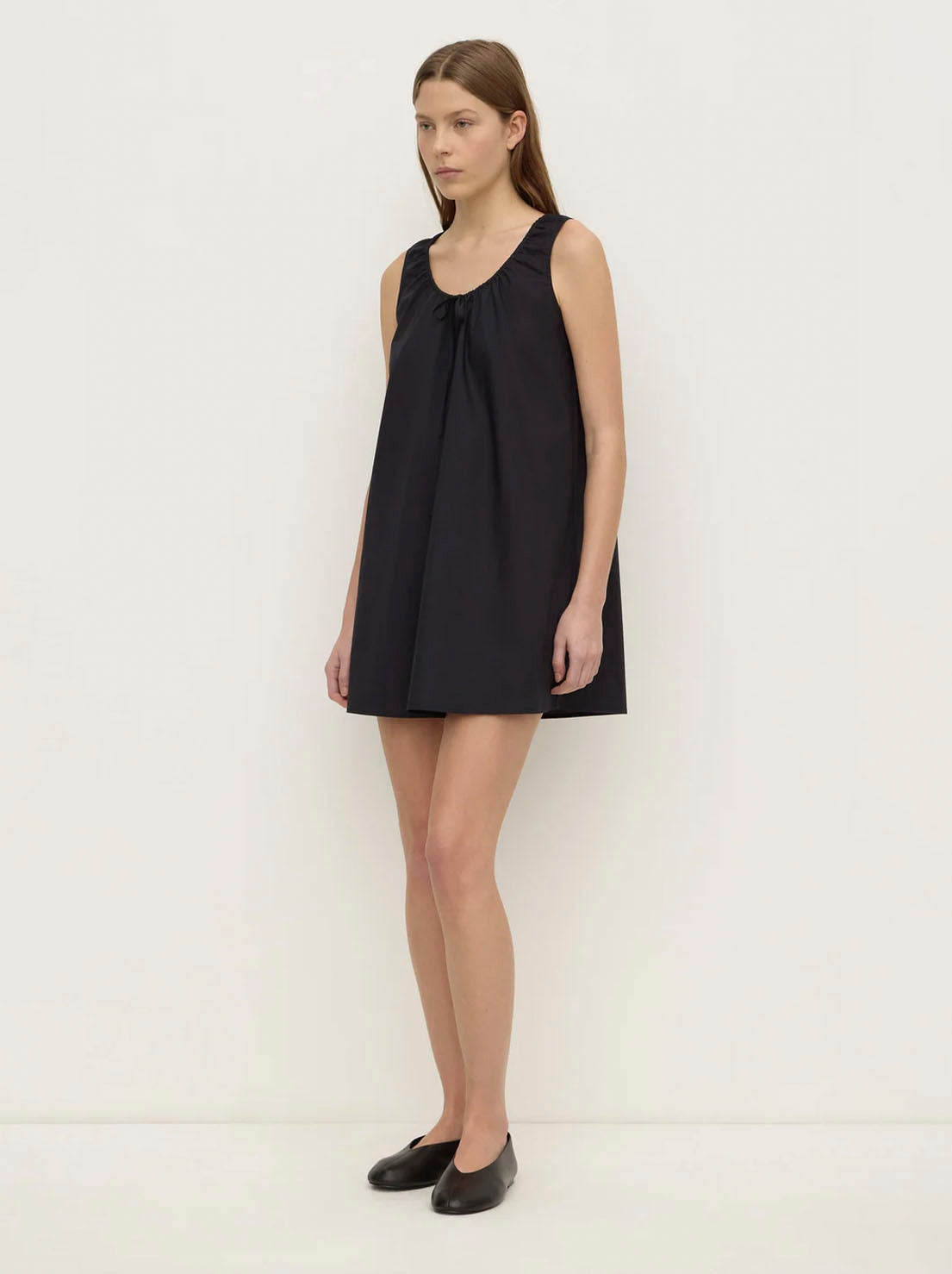 Assembly Label - Holly Cotton Mini Dress - Black