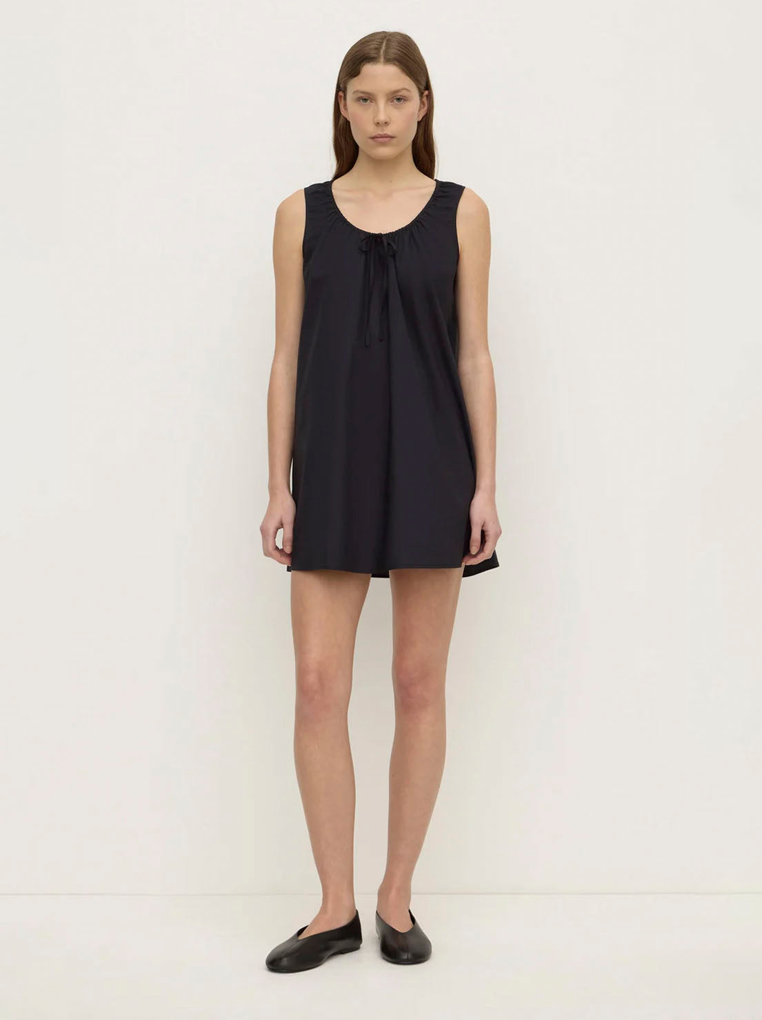 Assembly Label - Holly Cotton Mini Dress - Black