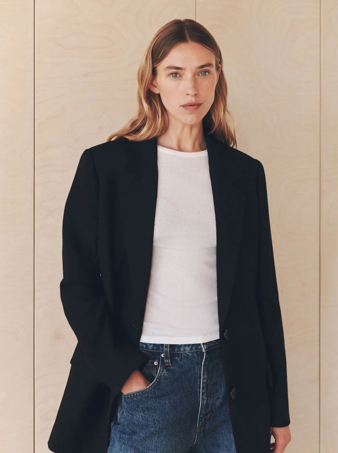 Assembly Label - Isabel Blazer - Black