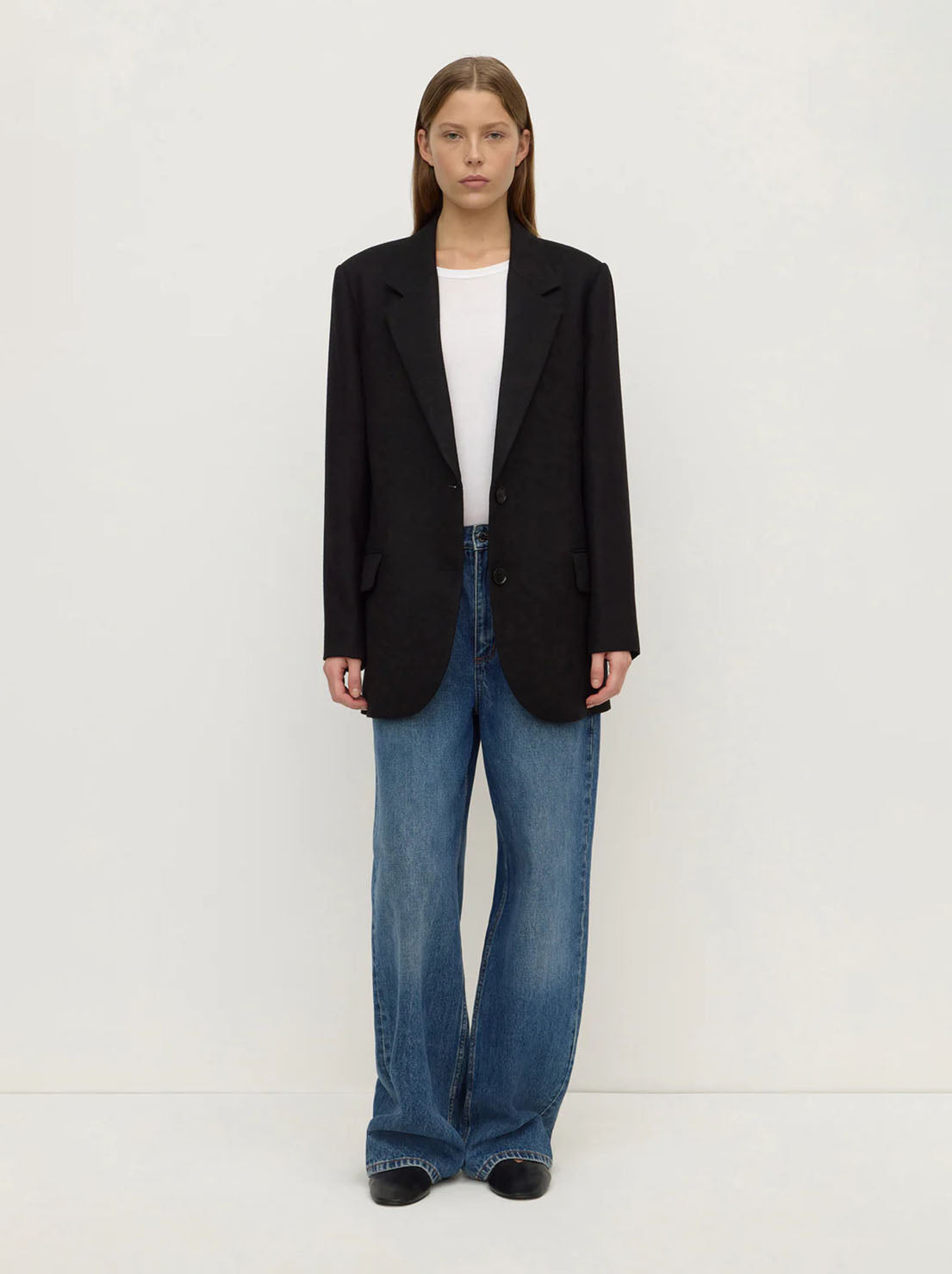 Assembly Label - Isabel Blazer - Black