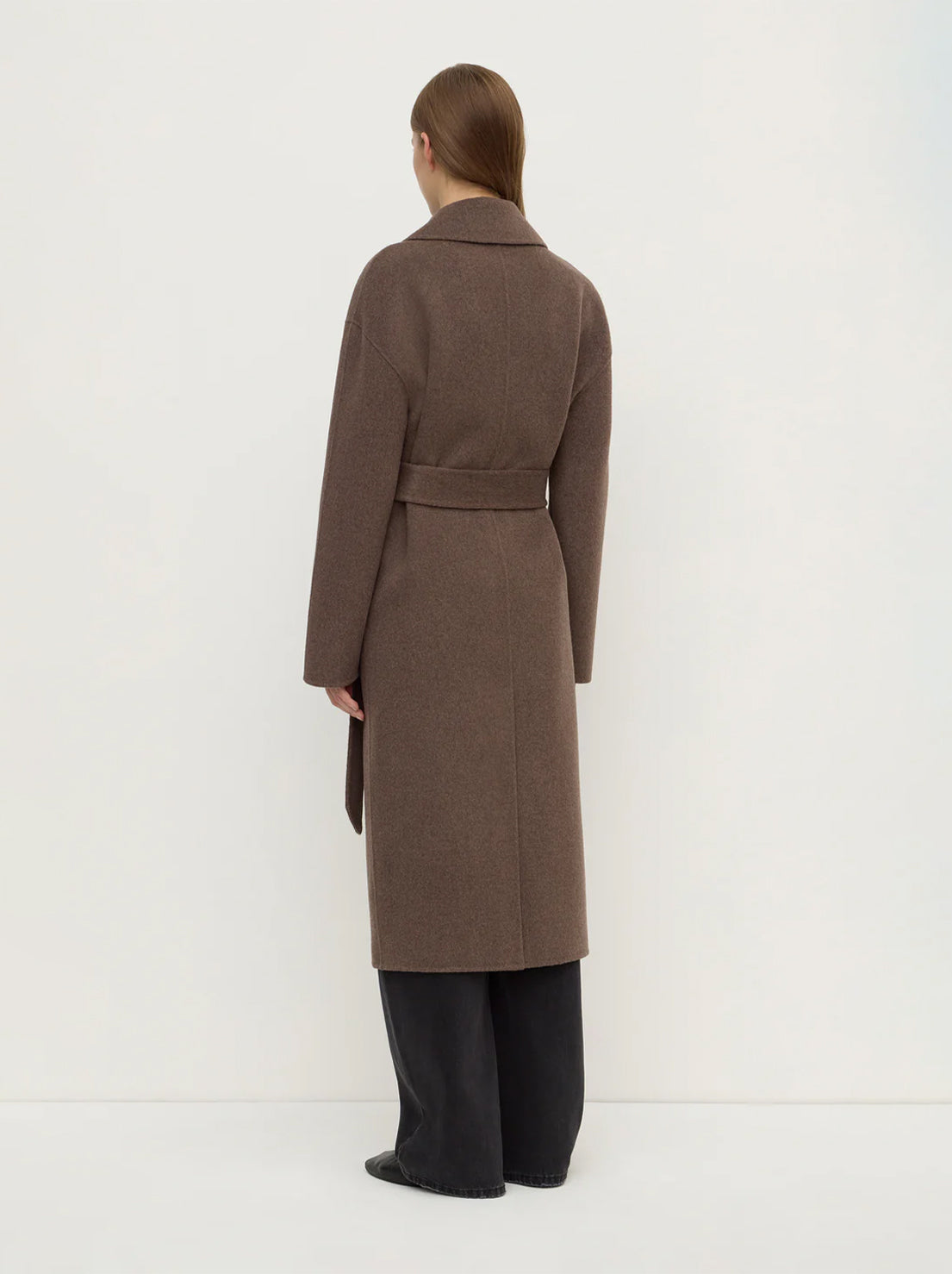 Assembly Label - Ivy Wool Coat - Cocoa Marle