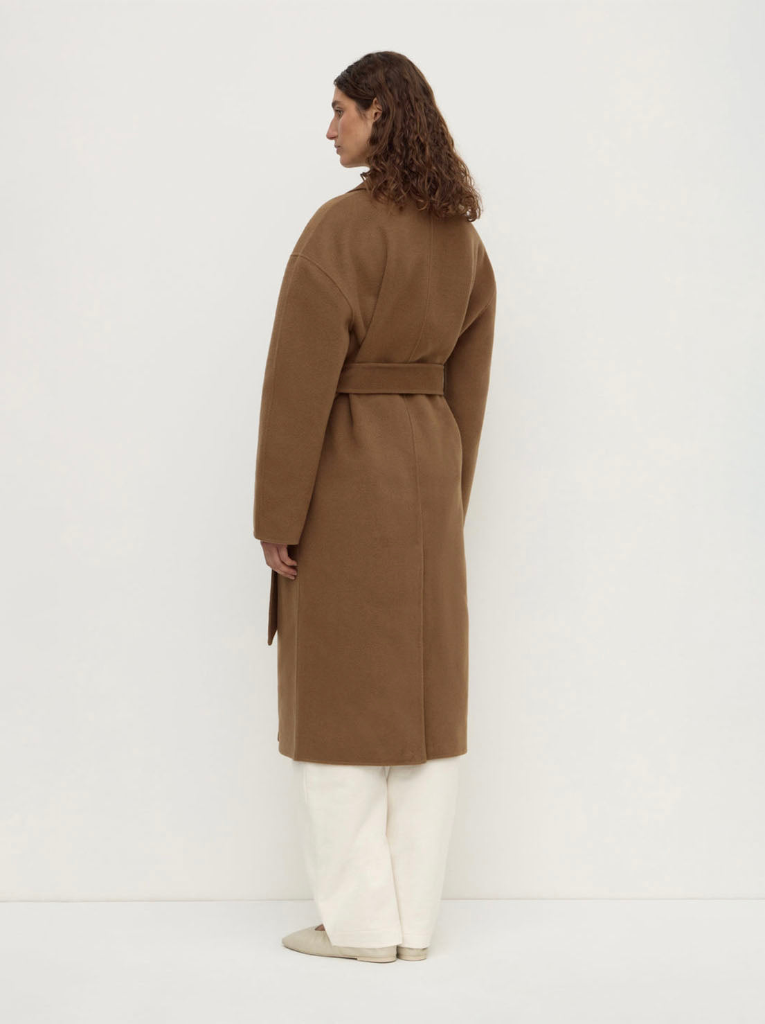 Assembly Label - Ivy Wool Coat - Oak