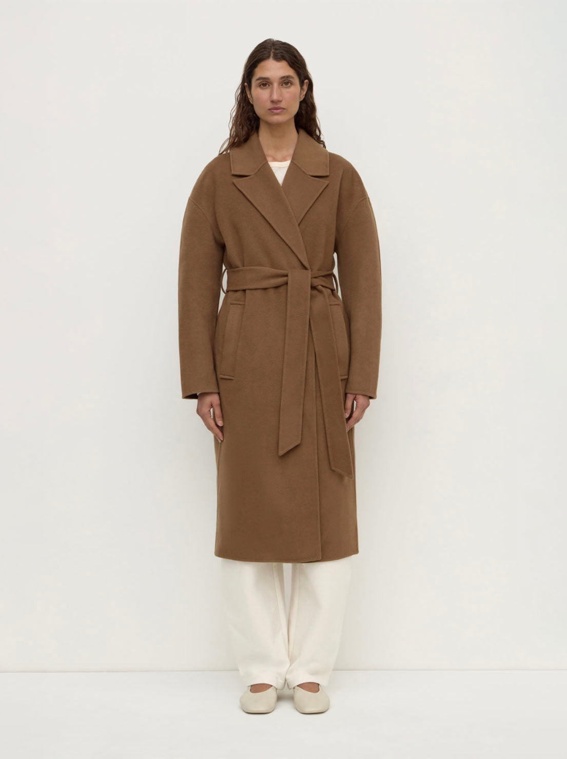 Assembly Label - Ivy Wool Coat - Oak
