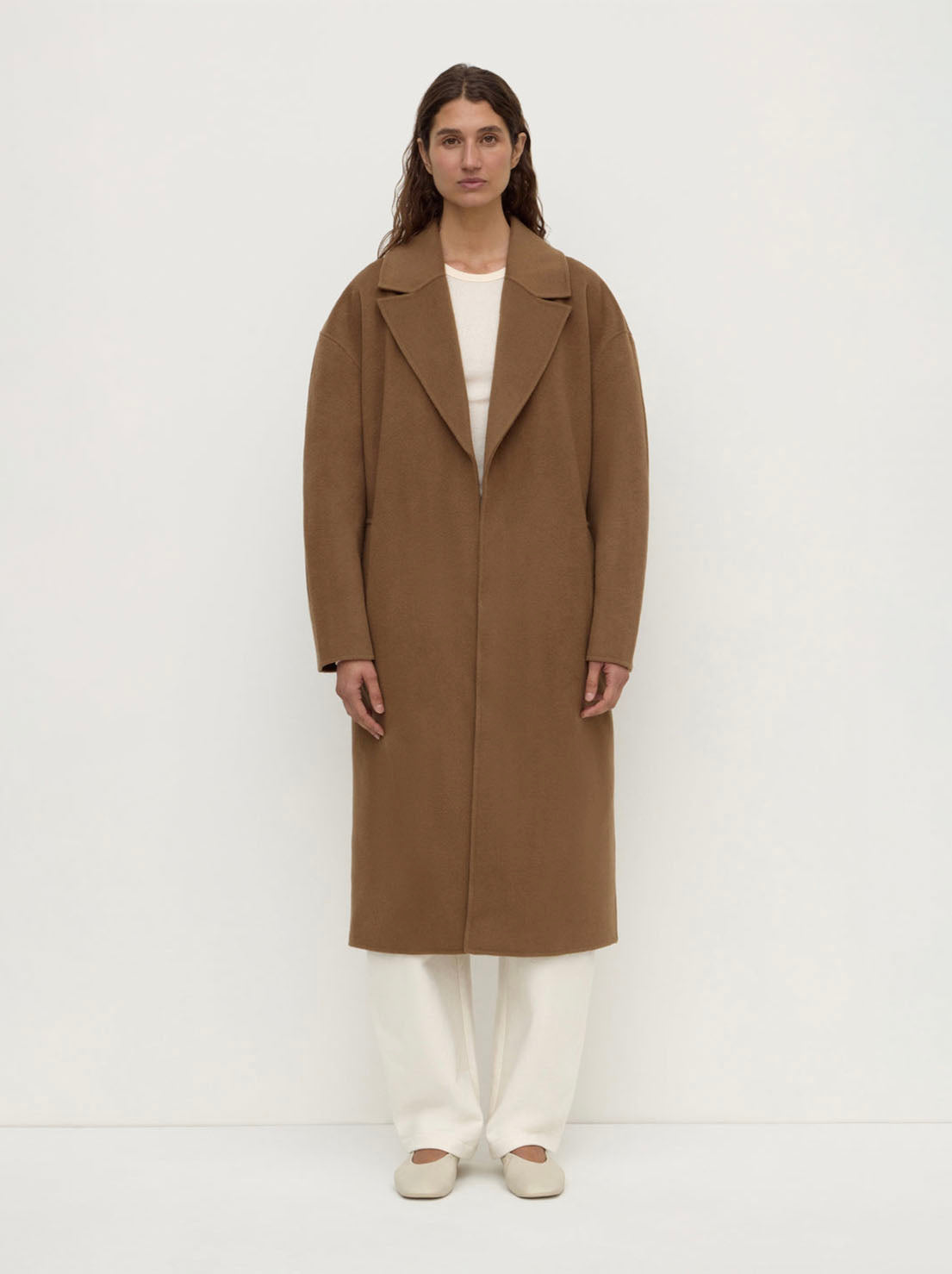 Assembly Label - Ivy Wool Coat - Oak