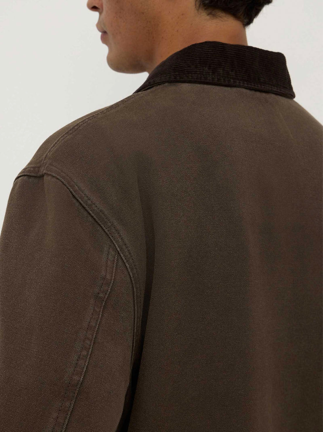 Assembly Label - Joey Cotton Jacket - Espresso