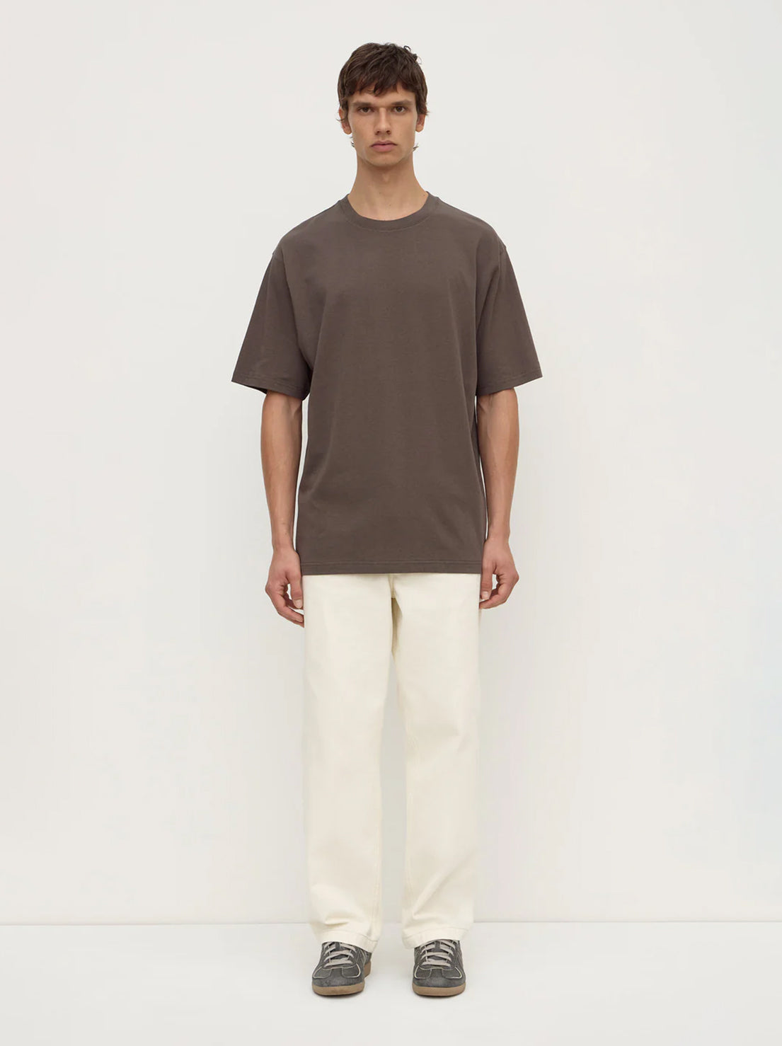 Assembly Label - Knox Organic Oversized Tee - Bark