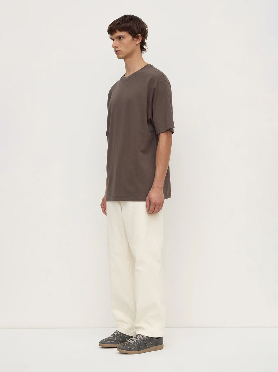 Assembly Label - Knox Organic Oversized Tee - Bark