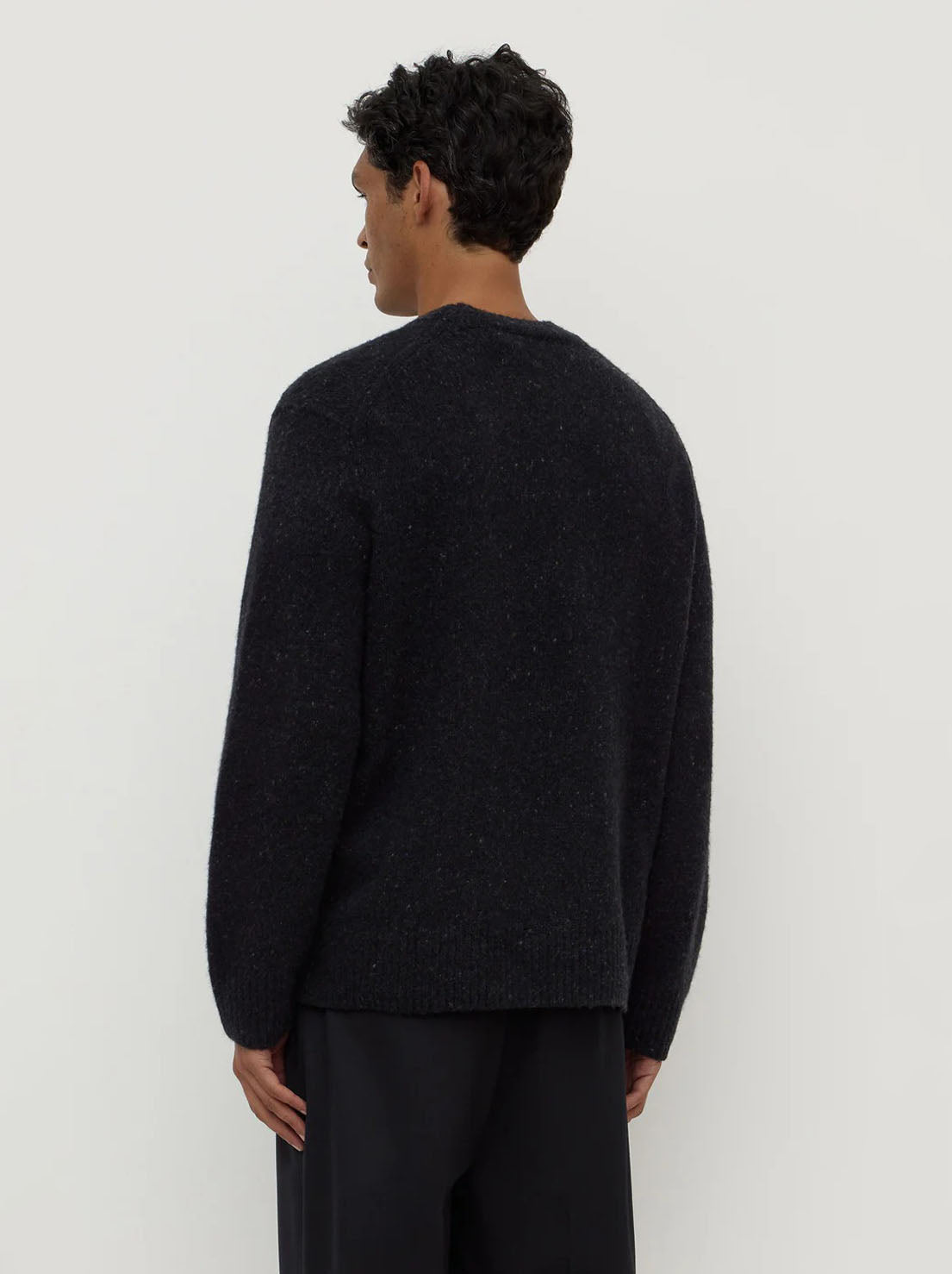 Assembly Label - Lief Wool Blend Knit - Black