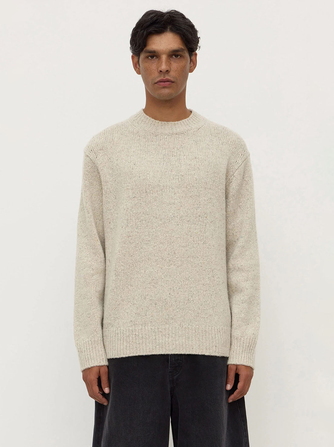Assembly Label - Lief Wool Blend Knit - Oat Marle