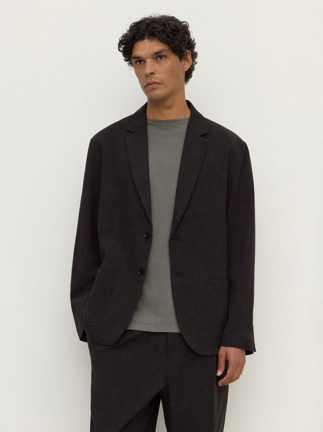Assembly Label - Linus Blazer - Black