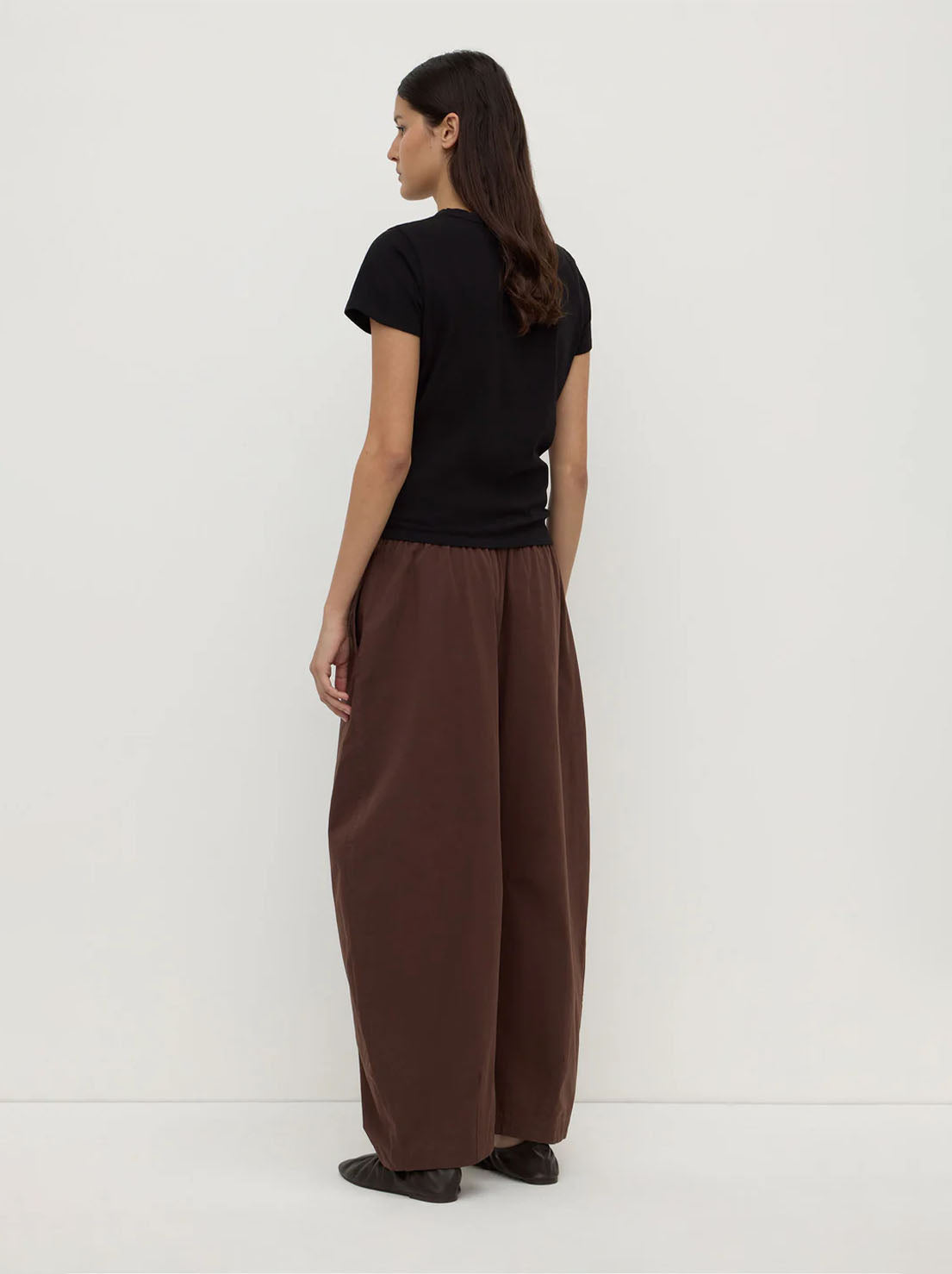 Assembly Label - Lola Barrel Pant - Ganache
