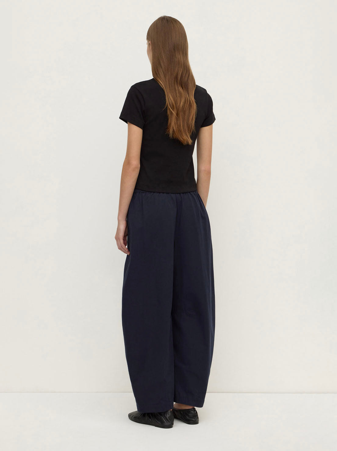 Assembly Label - Lola Barrel Pant - Navy