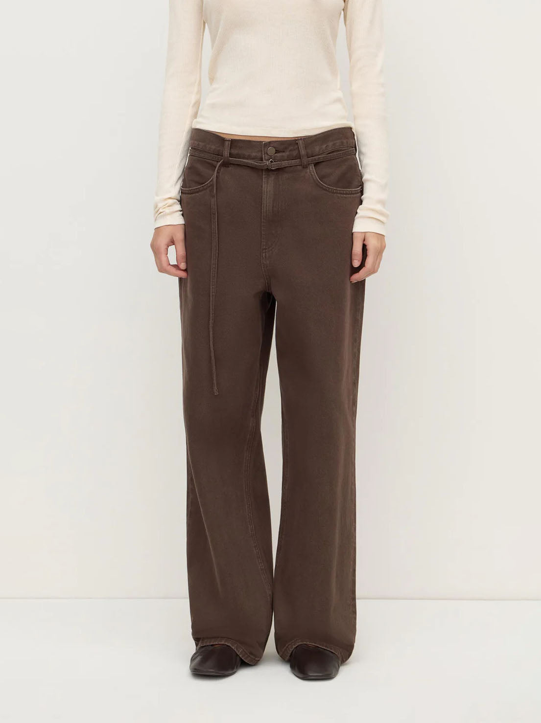 Assembly Label - Loose Fit Jean - Dark Ganache