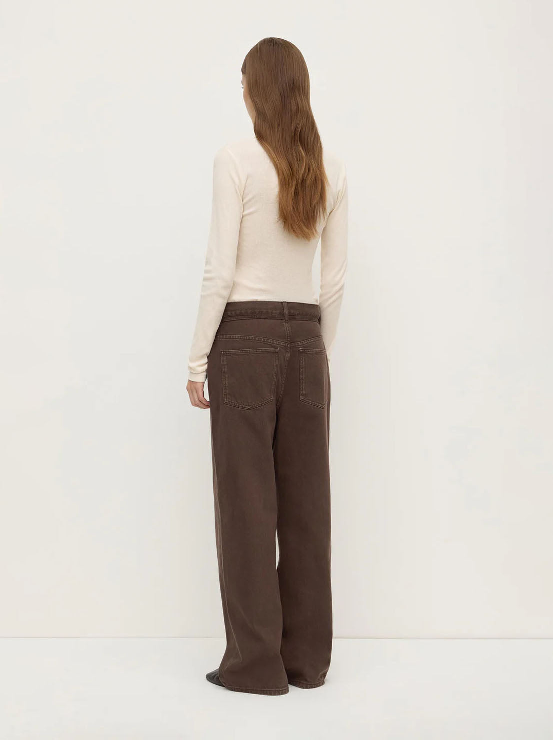 Assembly Label - Loose Fit Jean - Dark Ganache