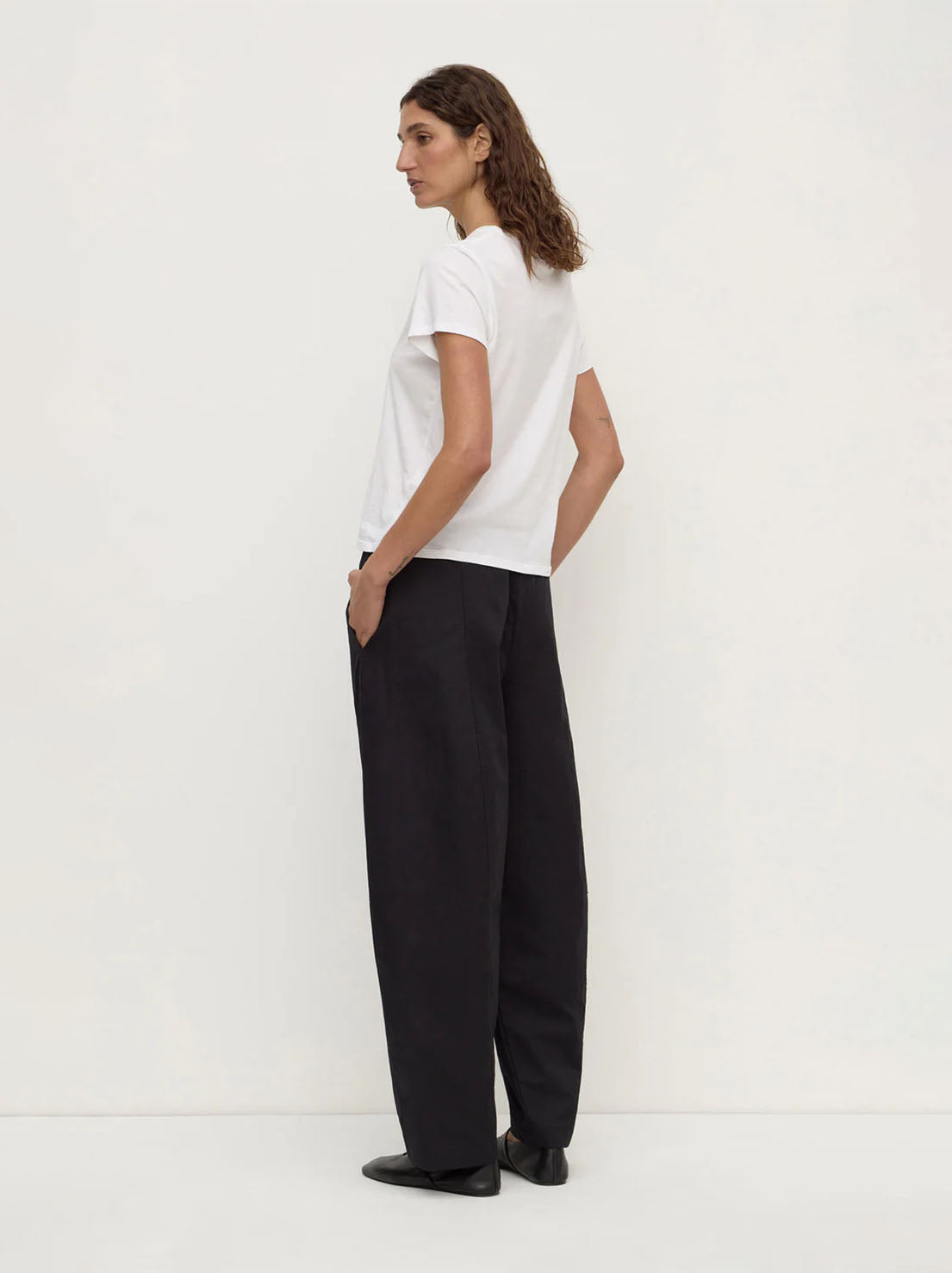 Assembly Label - Loxley Cotton Blend Pant - Black