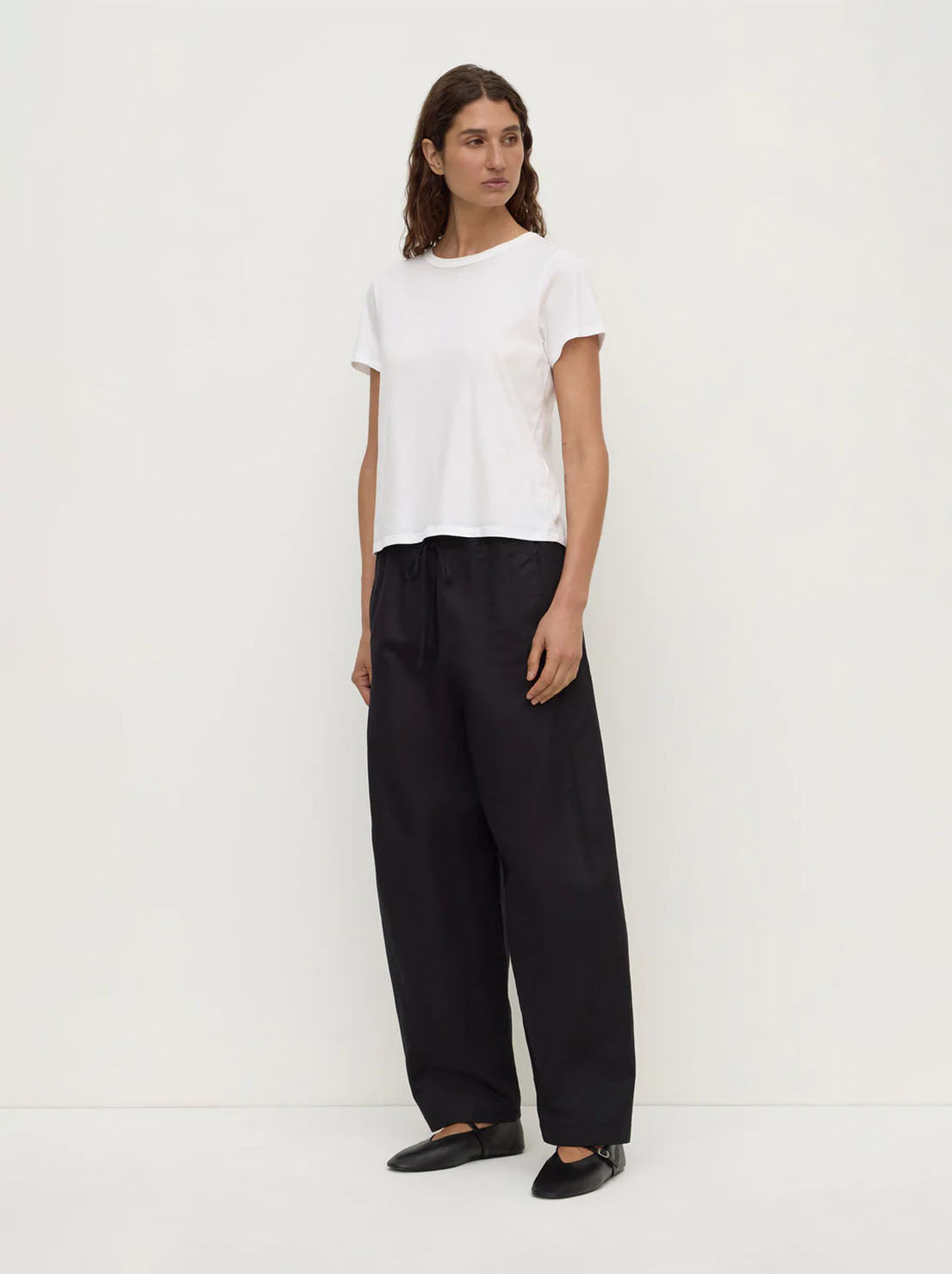 Assembly Label - Loxley Cotton Blend Pant - Black