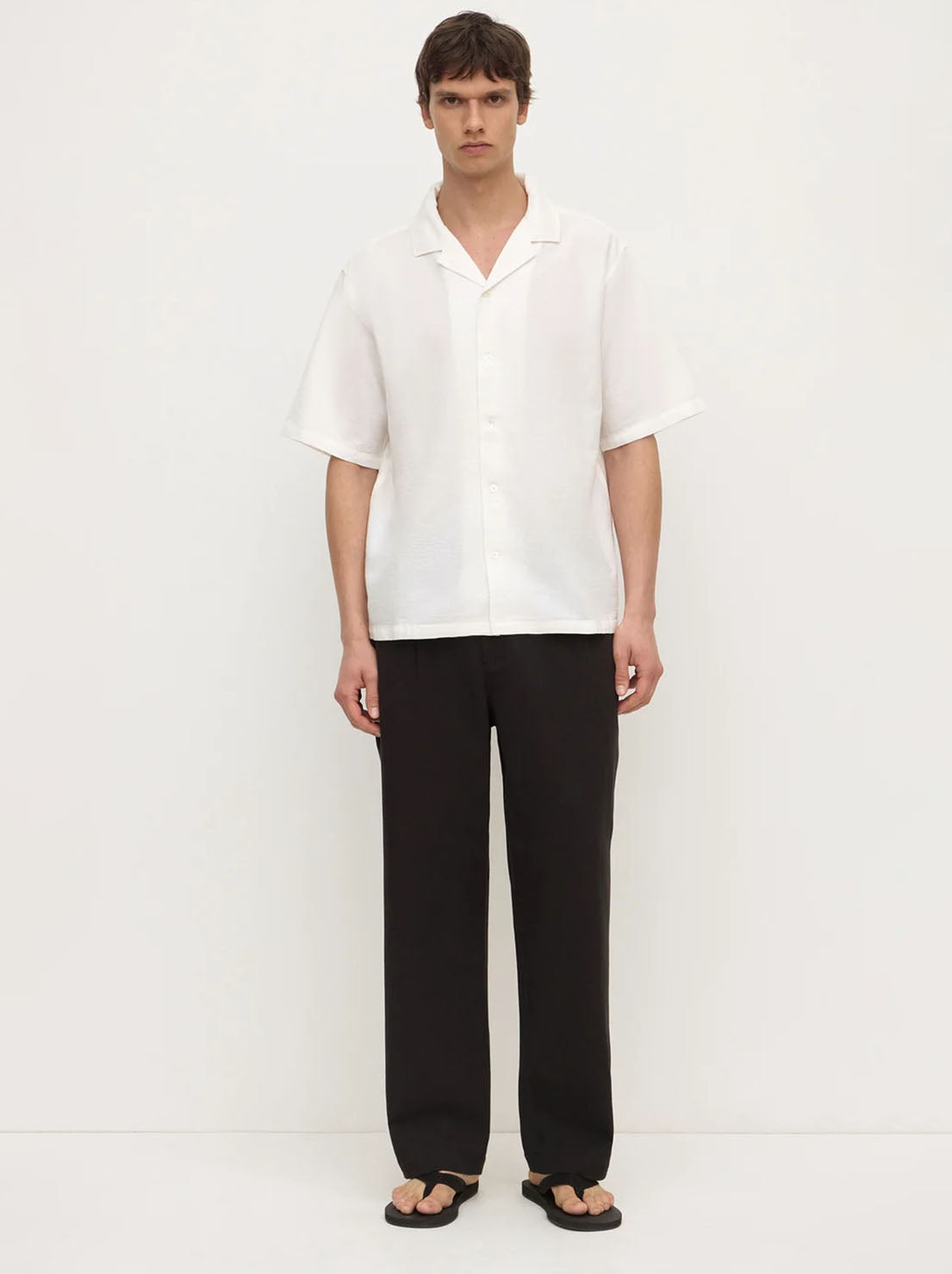 Assembly Label - Mack Short Sleeve Shirt - White