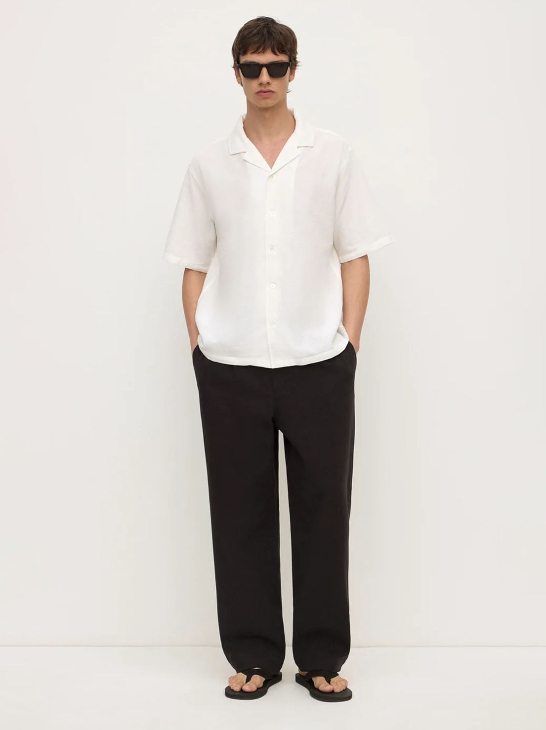 Assembly Label - Mack Short Sleeve Shirt - White