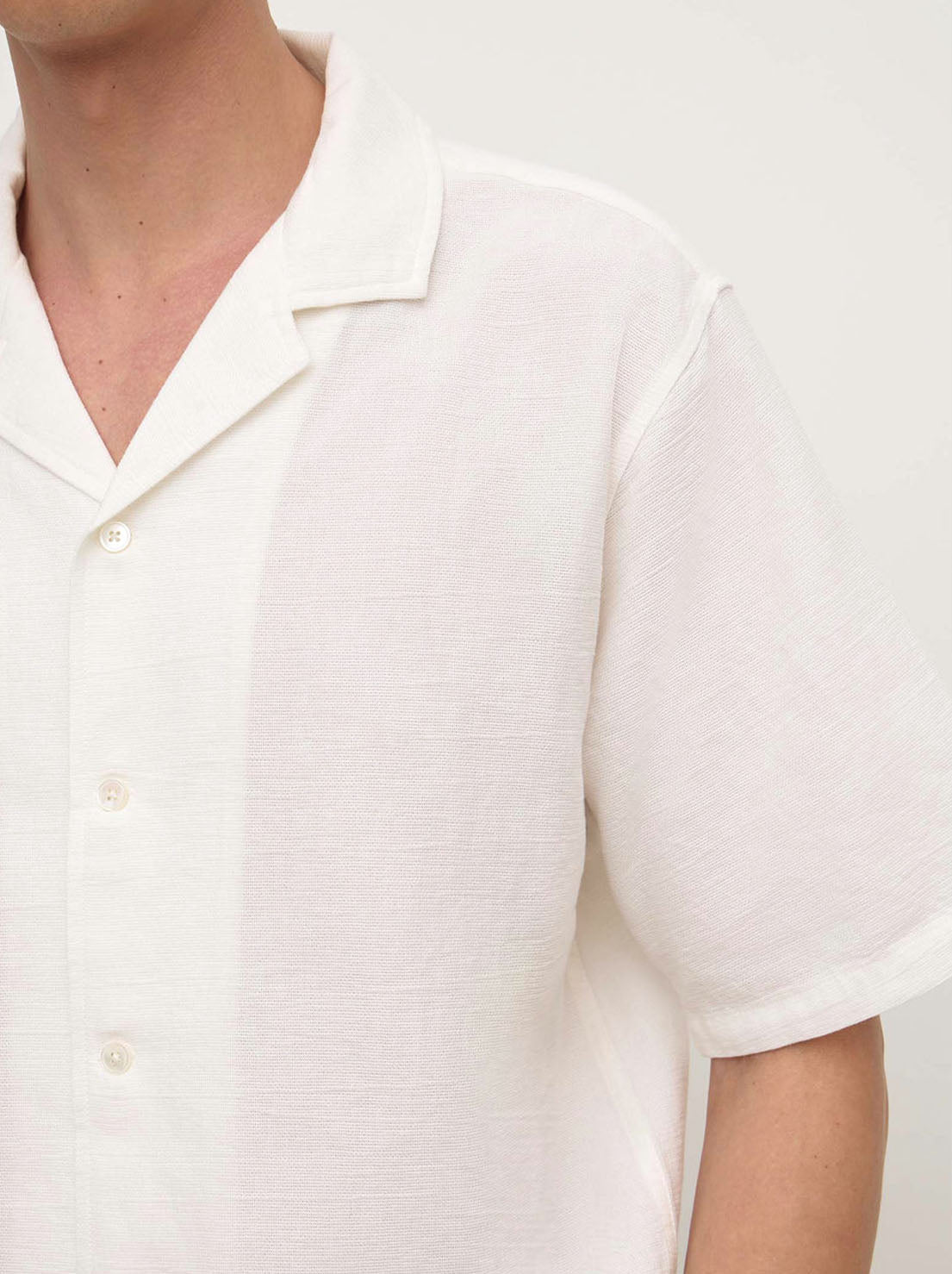 Assembly Label - Mack Short Sleeve Shirt - White
