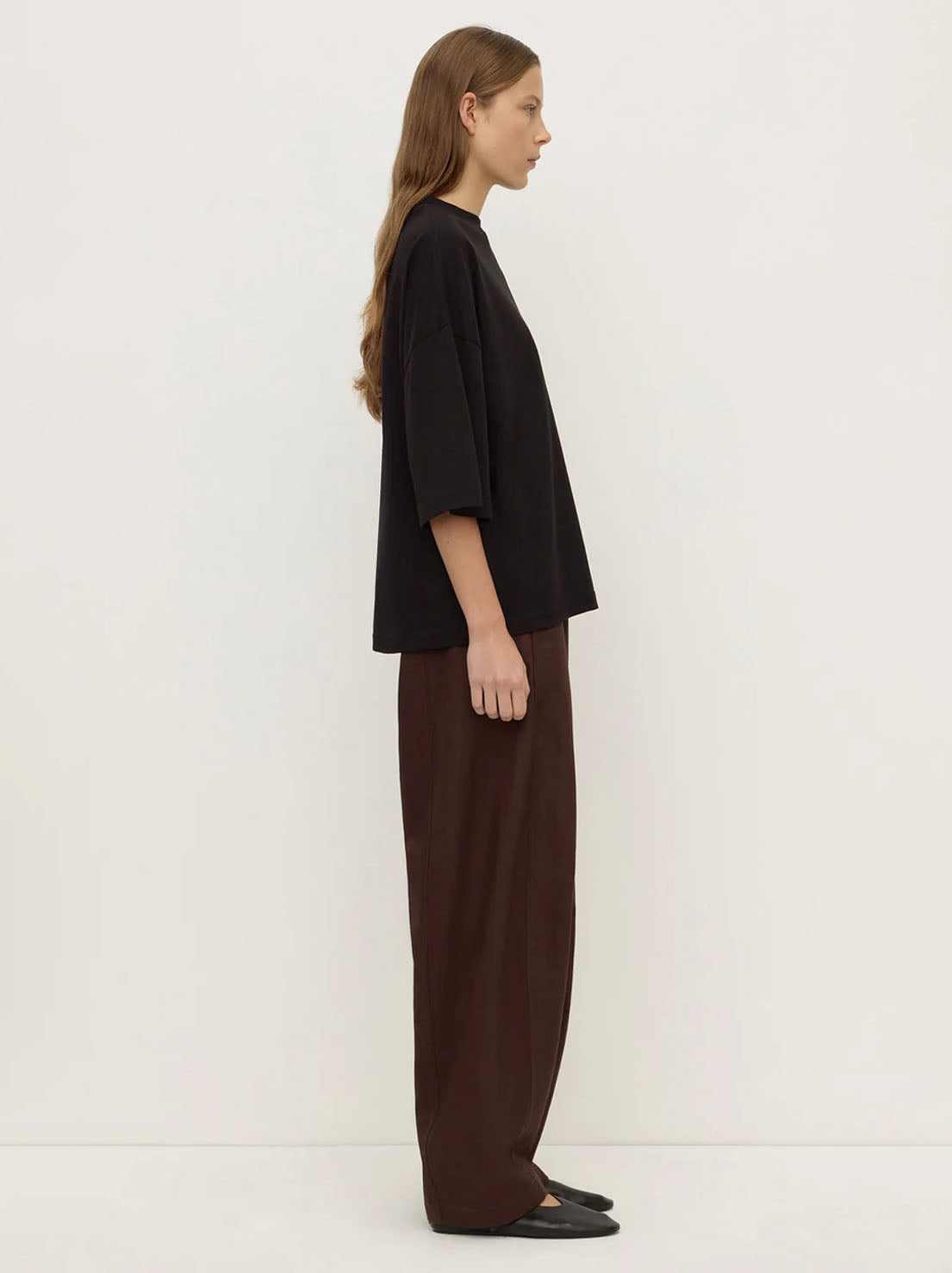 Assembly Label - Max Cotton Oversized Tee - Black
