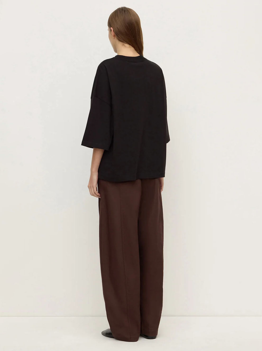 Assembly Label - Max Cotton Oversized Tee - Black
