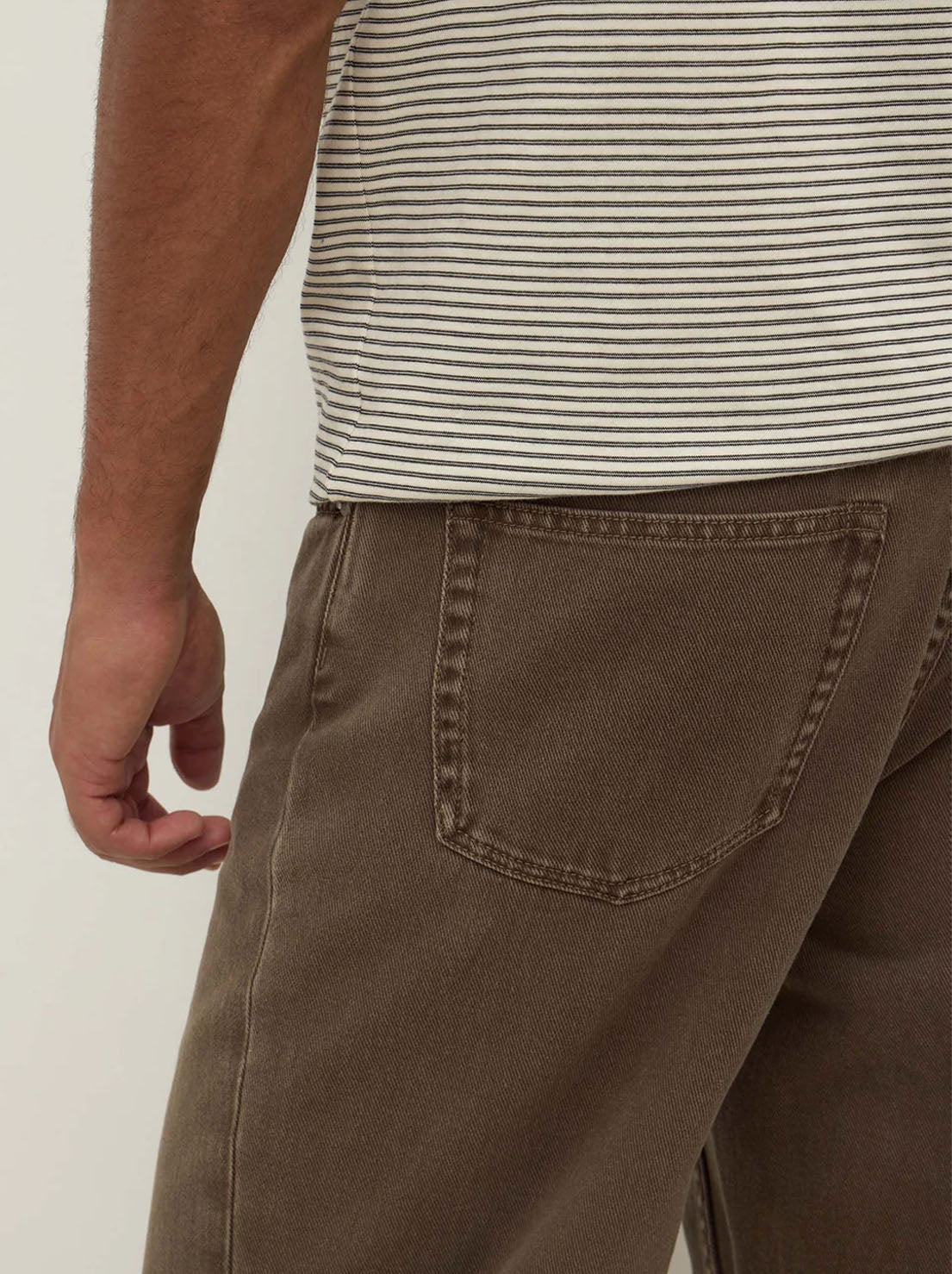 Assembly Label - Mens Relaxed Jean - Espresso