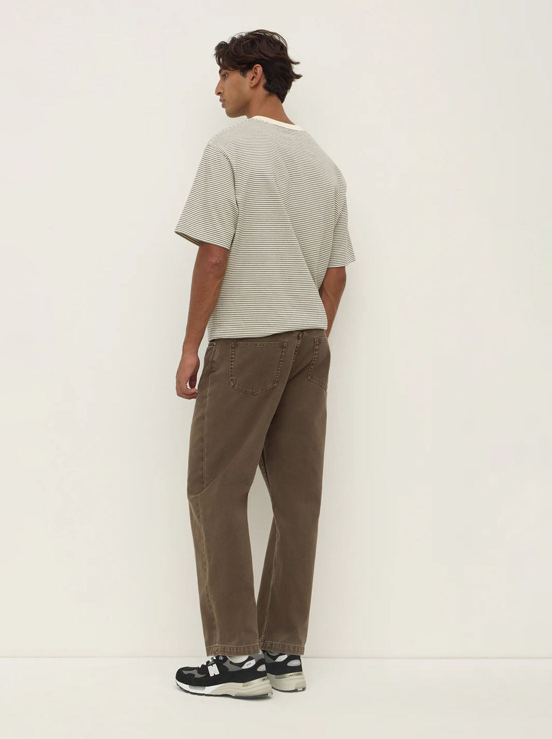 Assembly Label - Mens Relaxed Jean - Espresso