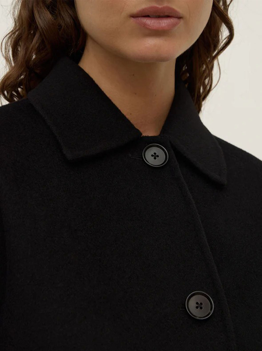 Assembly Label - Mya Wool Jacket - Black