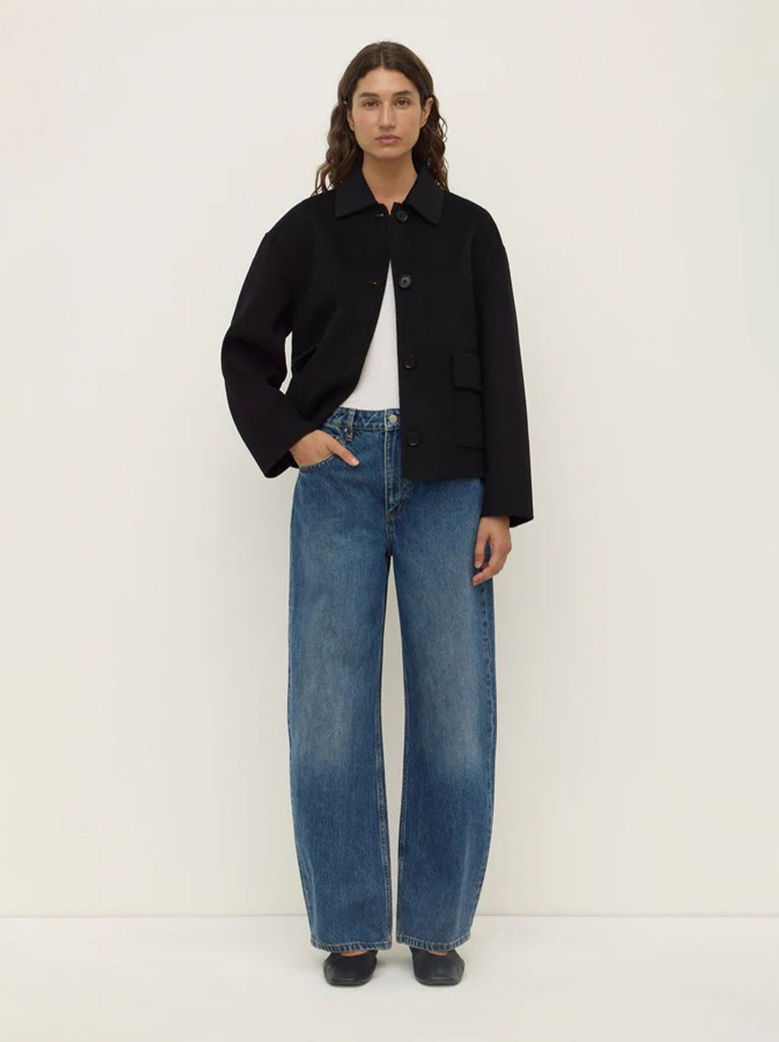 Assembly Label - Mya Wool Jacket - Black